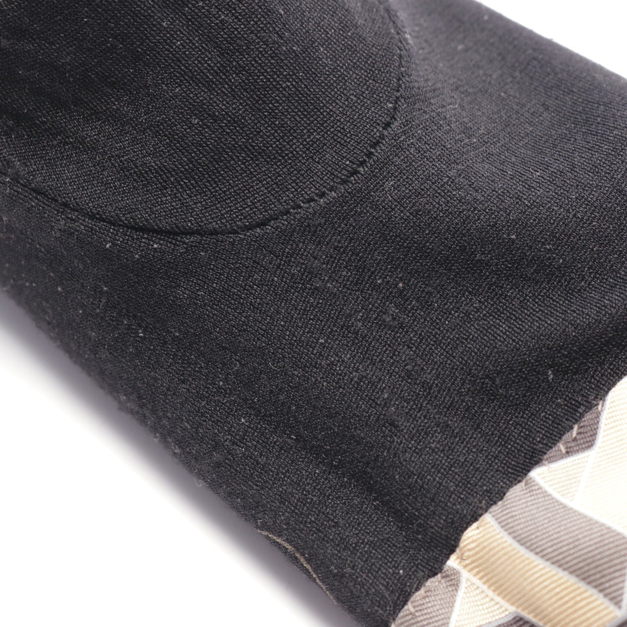 Hermes Hermes Gloves Glove Leather Gray Size ONE SIZE - 4 Thumbnail