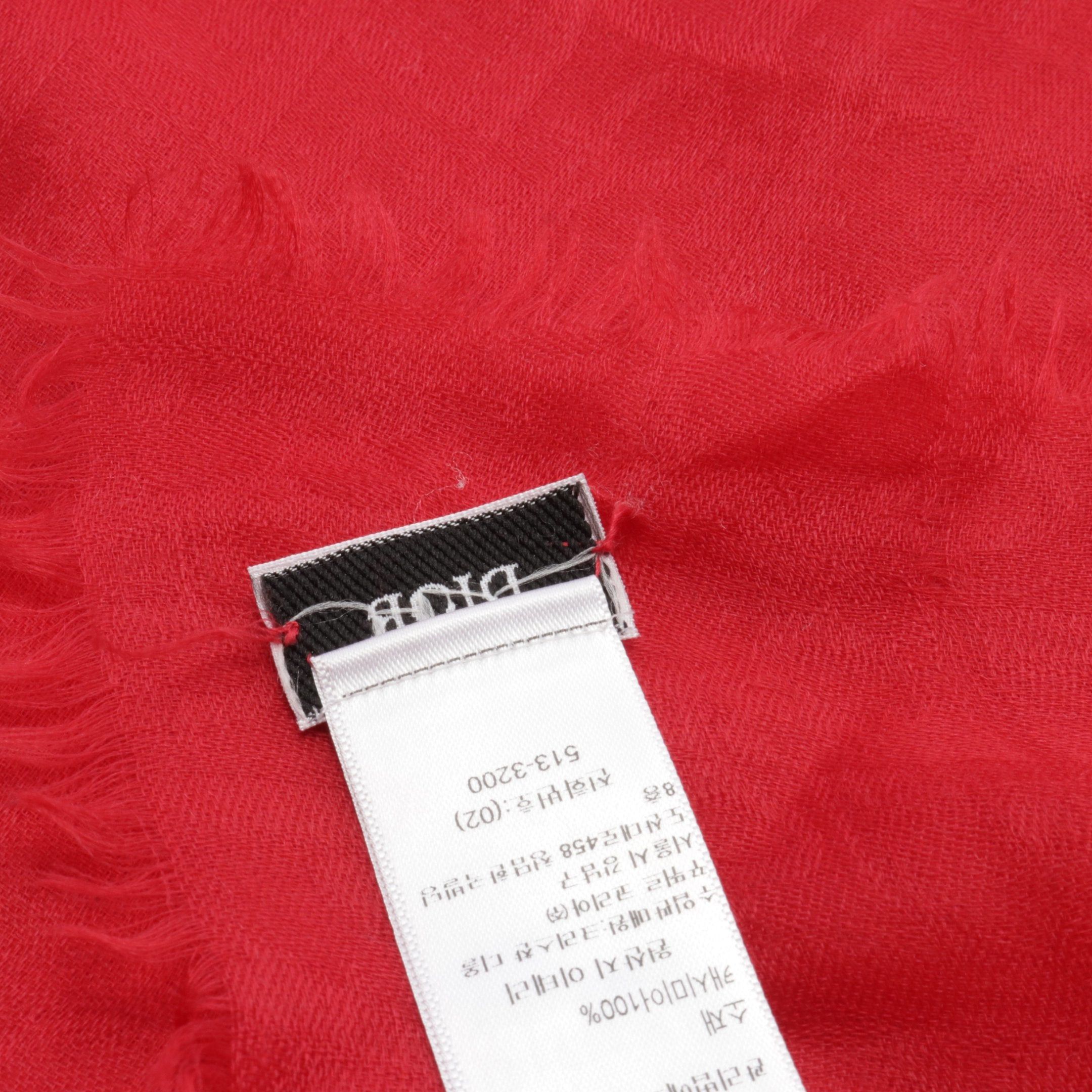Dior Dior Oblique Stall Cashmere Red Size ONE SIZE - 4 Thumbnail
