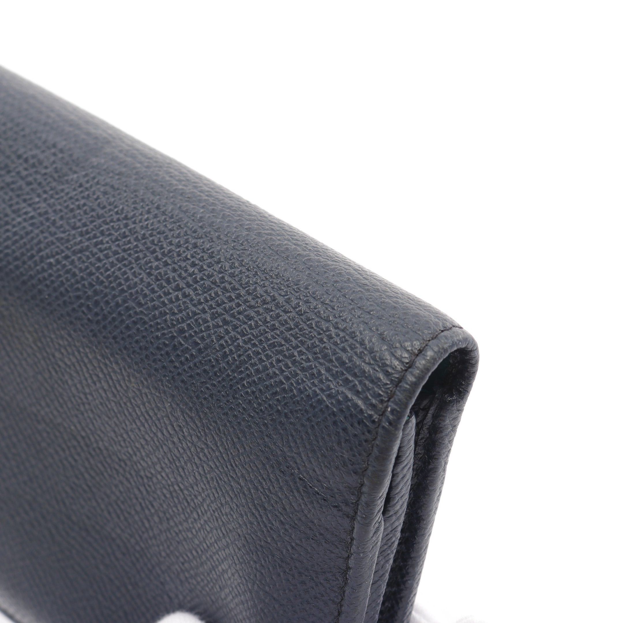 Bvlgari Bvlgari Bvlgari Man Bi-Fold Long Wallet Leather Dark Navy Size ONE SIZE - 9 Thumbnail