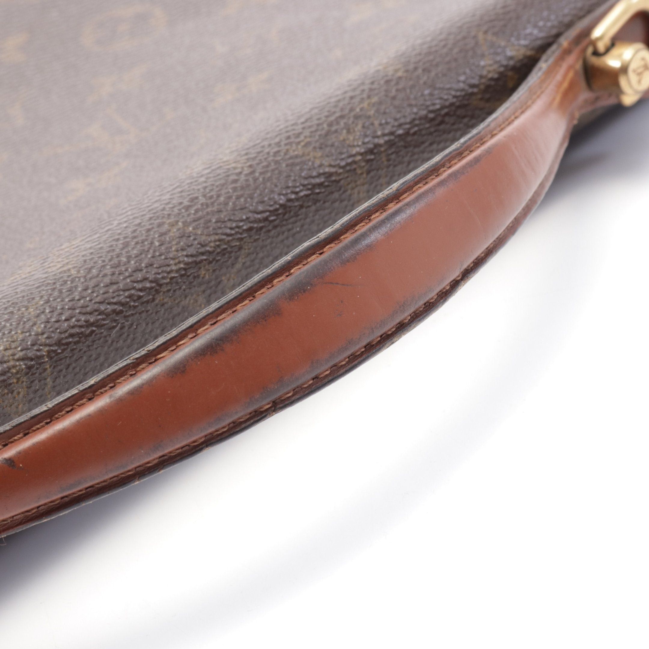 Louis Vuitton Louis Vuitton Porte Document Monogram Briefcase Business Bag Leather Brown Size ONE SIZE - 13 Thumbnail