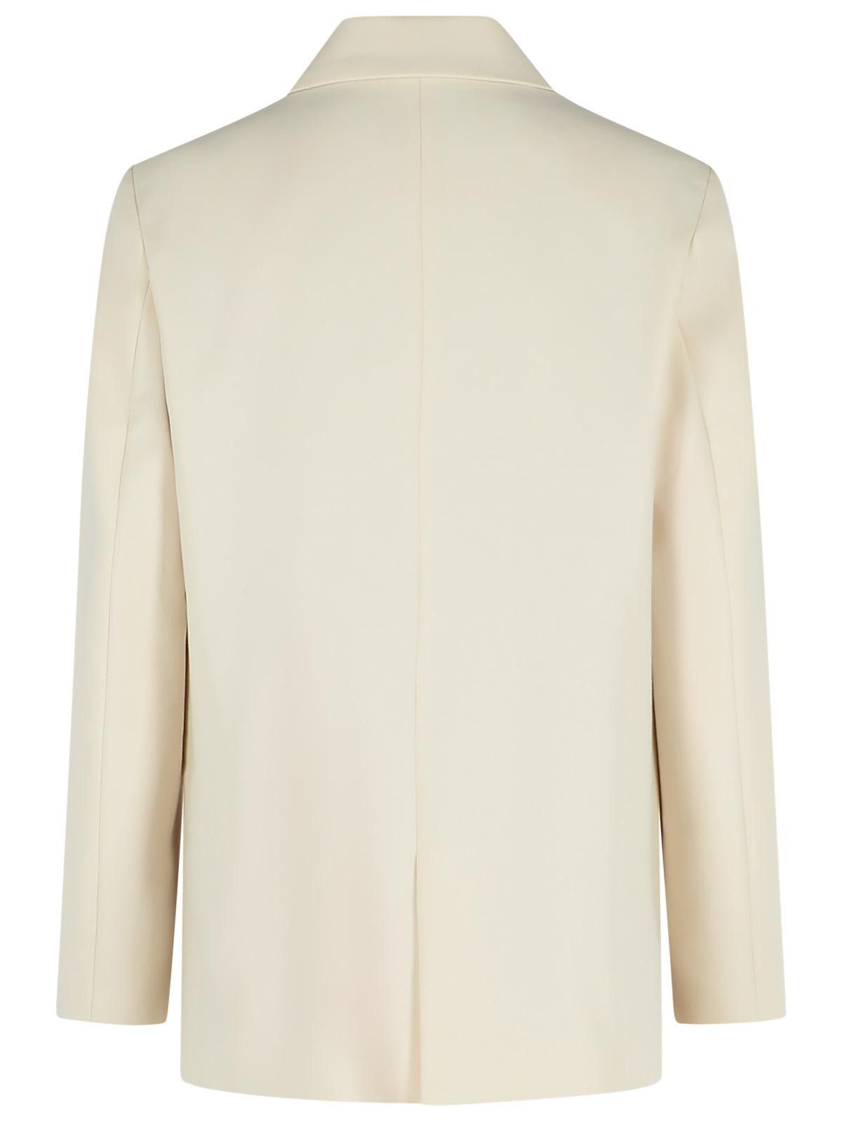 CLOSED CLOSED 'Lola' Blazer In Beige Viscose Blend Size M / US 6-8 / IT 42-44 - 3 Thumbnail