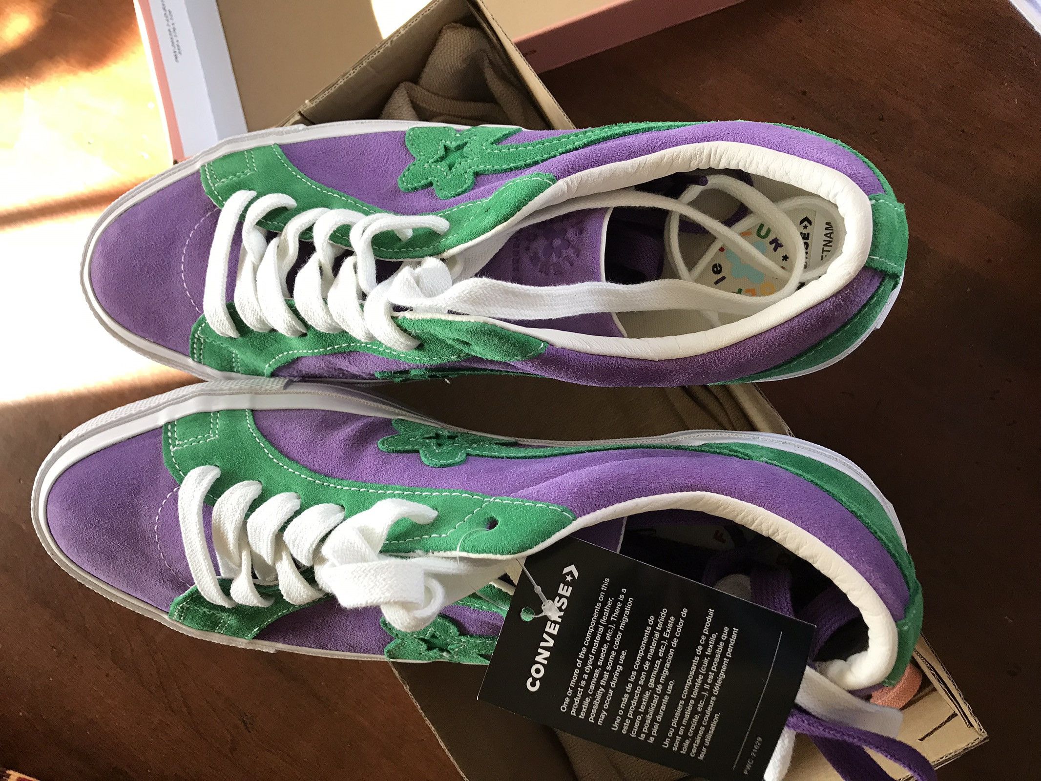 Purple green golf le fleur best sale