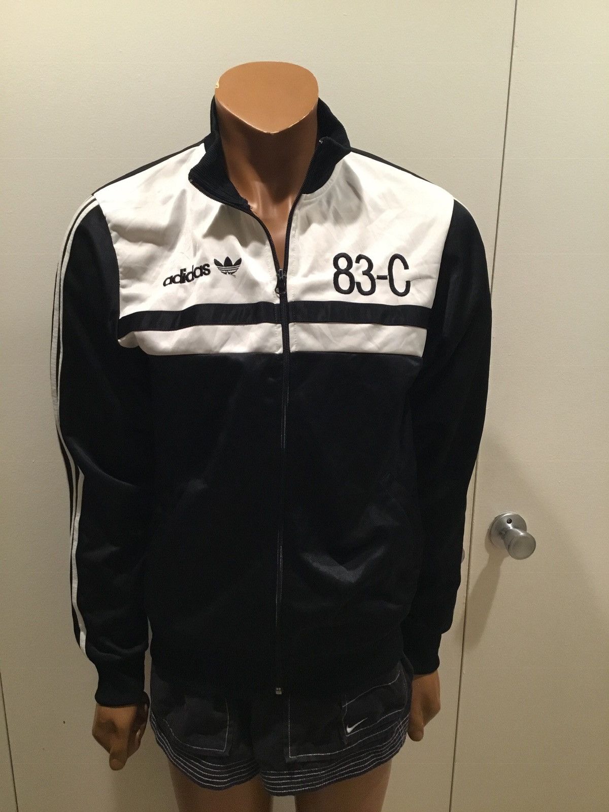 トップス adidas 83-C leather track jacket adidas 83-C leather track jacket