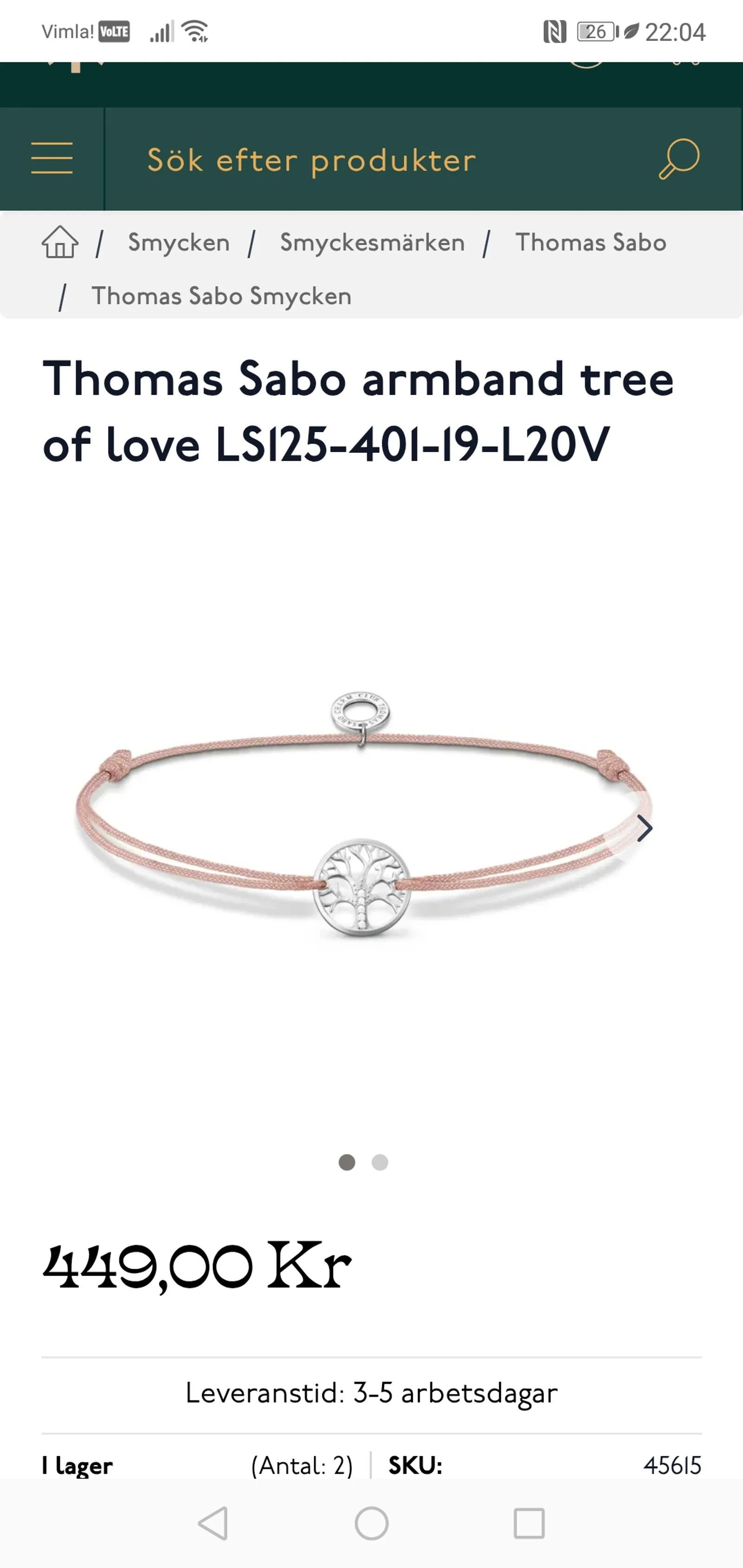 Thomas Sabo Thomas sabo Bracelet Size ONE SIZE - 3 Thumbnail
