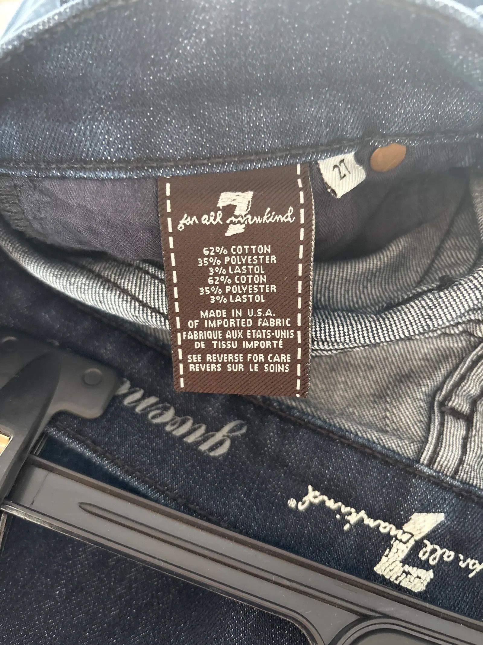 7 For All Mankind 7 For All Mankind Givenevere Jeans Size 27" / US 4 / IT 40 - 3 Thumbnail