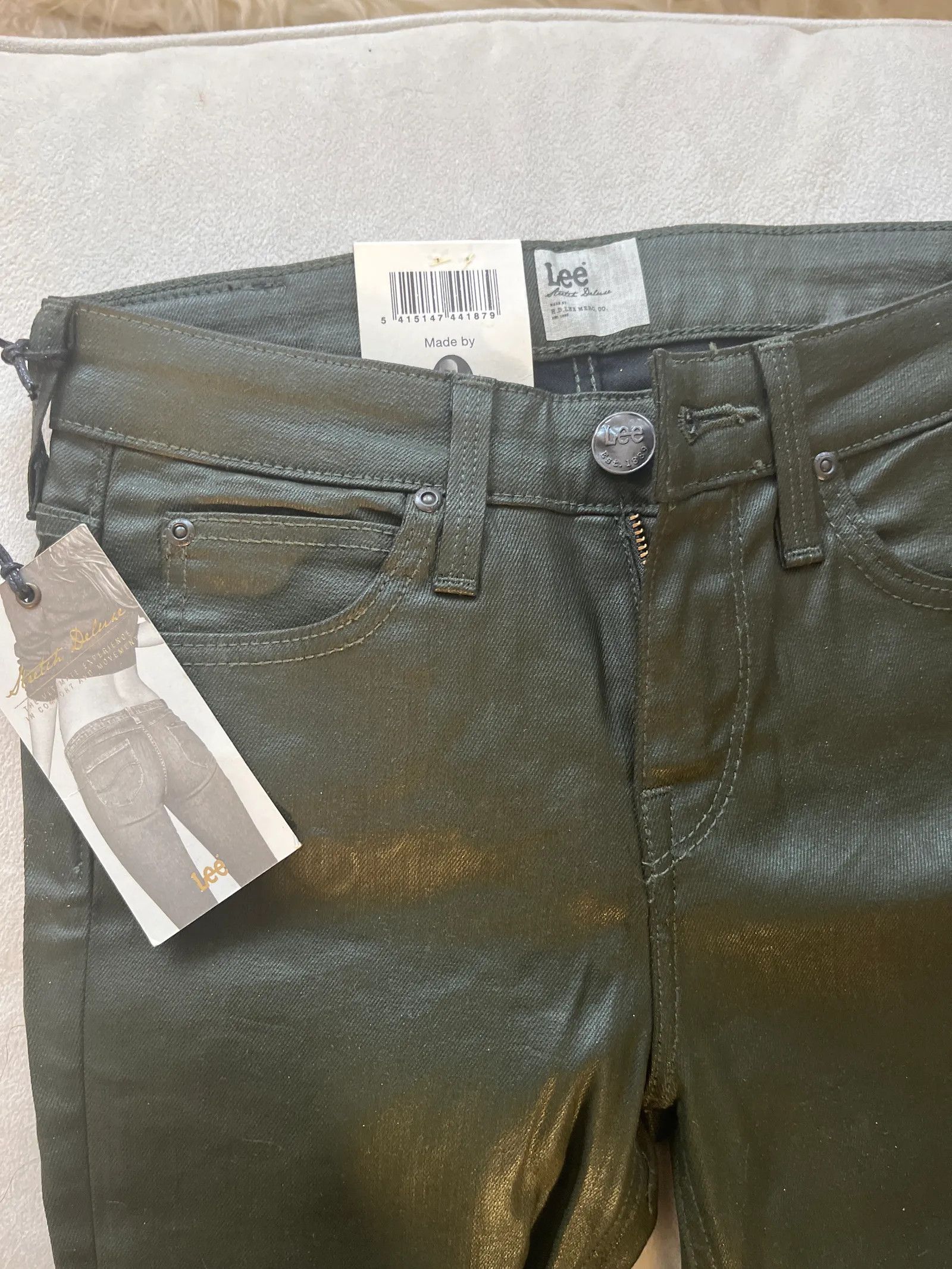 Lee Lee Lee Pants Size 25" / US 0 / IT 36 - 2 Thumbnail