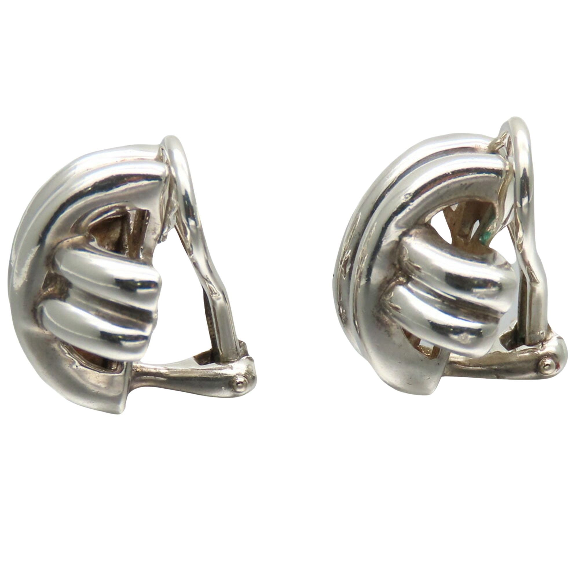 Tiffany & Co. Tiffany & Co Double Line earring Size ONE SIZE - 2 Thumbnail
