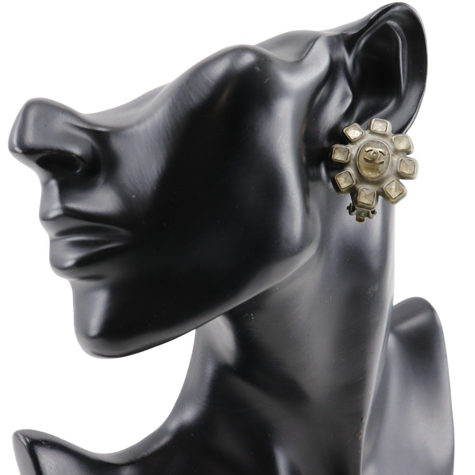 Chanel Chanel Coco Mark earring Size ONE SIZE - 4 Thumbnail