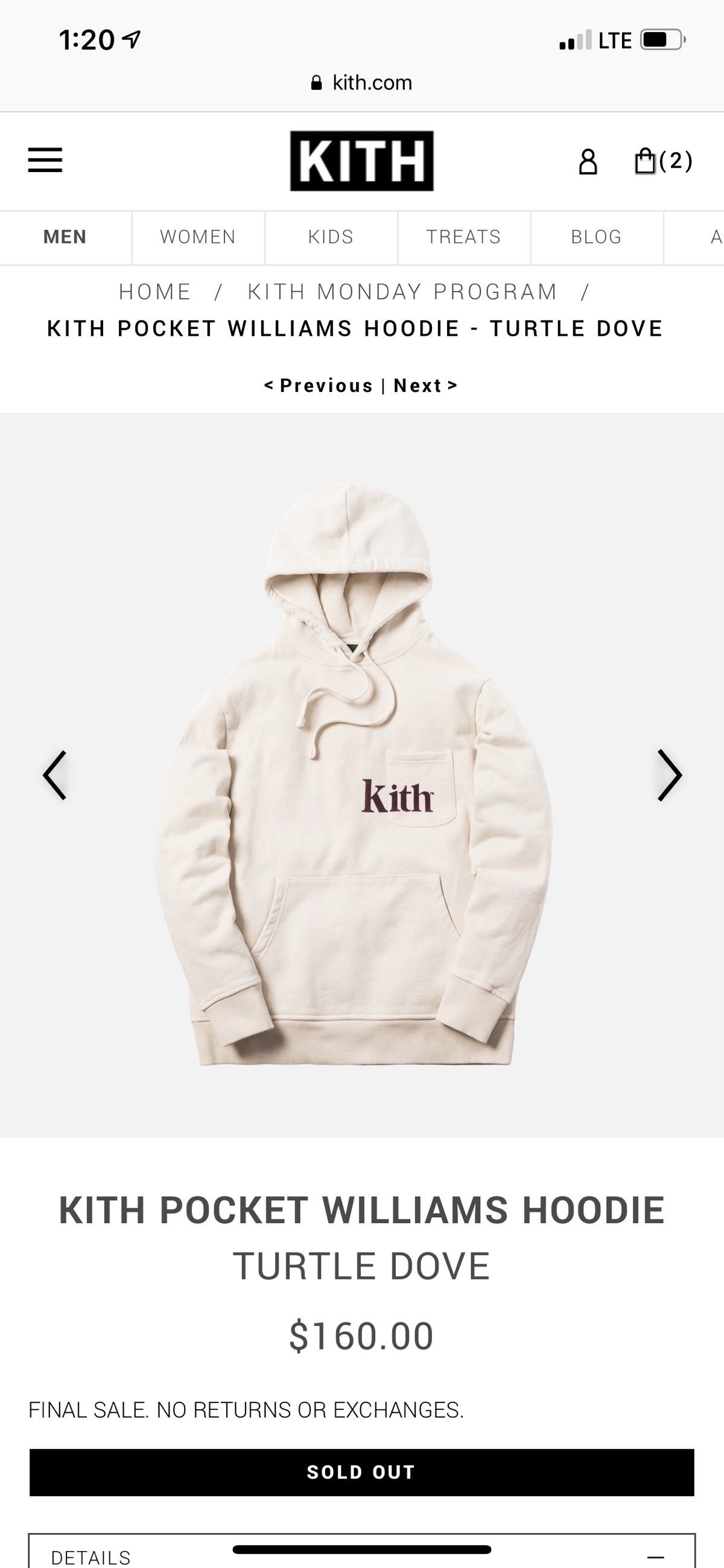 Kith pocket williams hoodie best sale