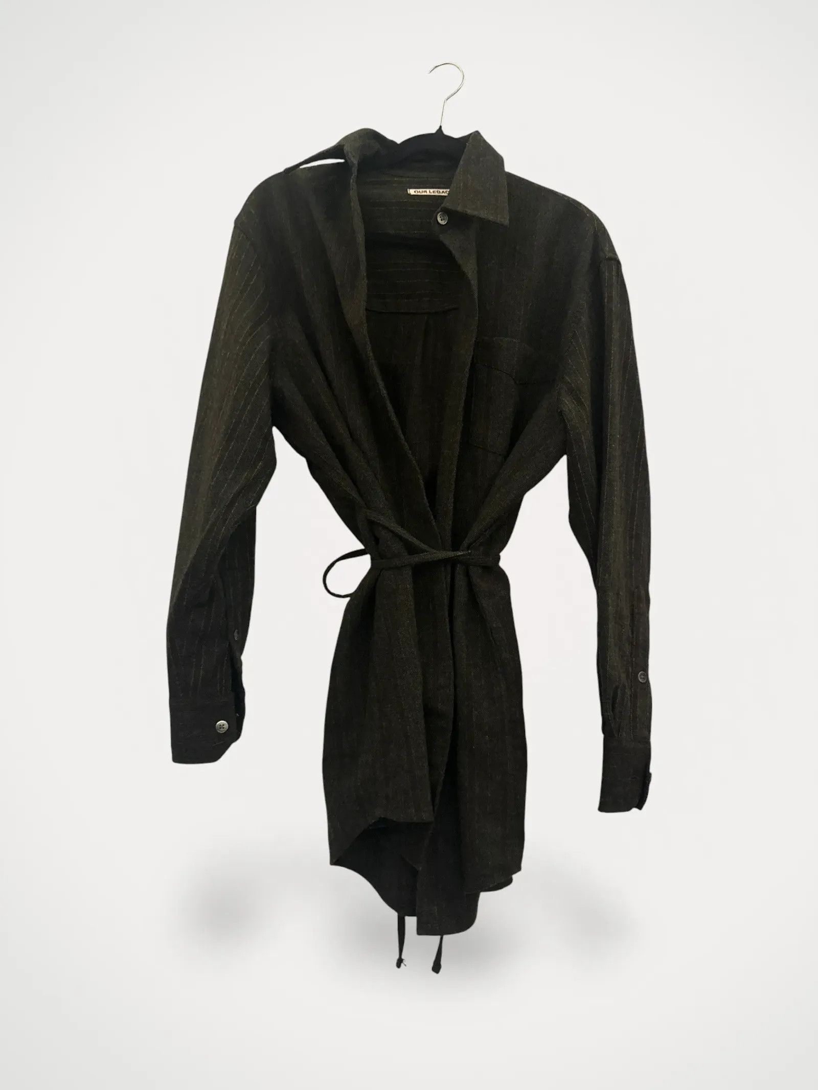 Our Legacy Our Legacy Long wrap shirt Shirt Size XXS / US 00 / IT 34 - 2 Thumbnail