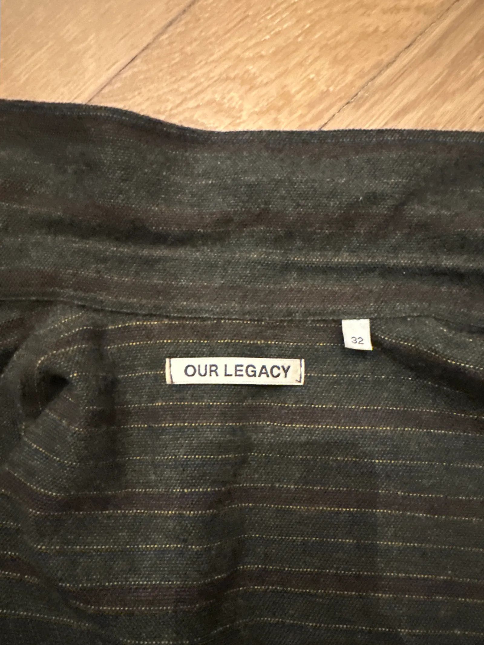 Our Legacy Our Legacy Long wrap shirt Shirt Size XXS / US 00 / IT 34 - 3 Thumbnail