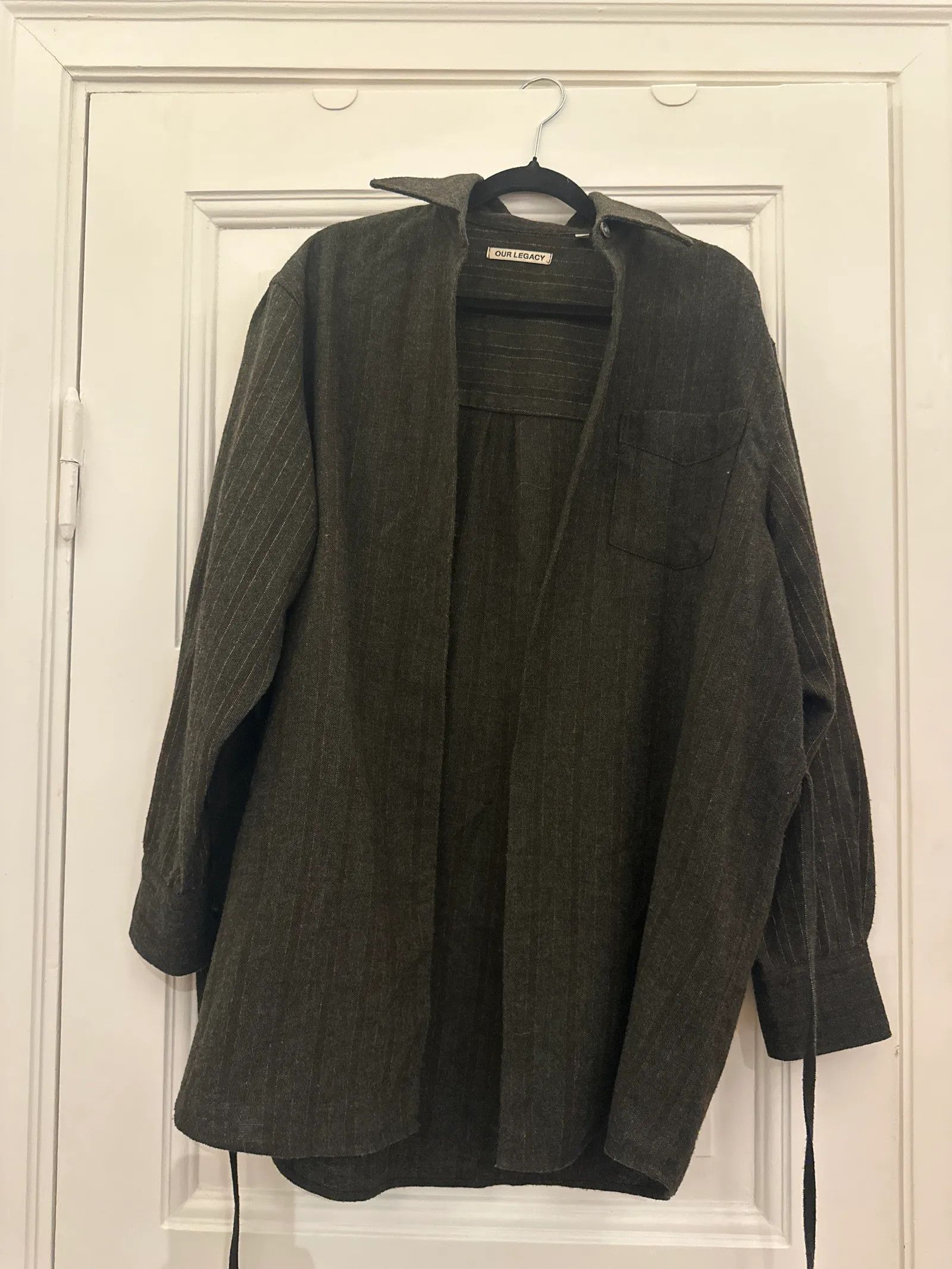Our Legacy Our Legacy Long wrap shirt Shirt Size XXS / US 00 / IT 34 - 5 Thumbnail