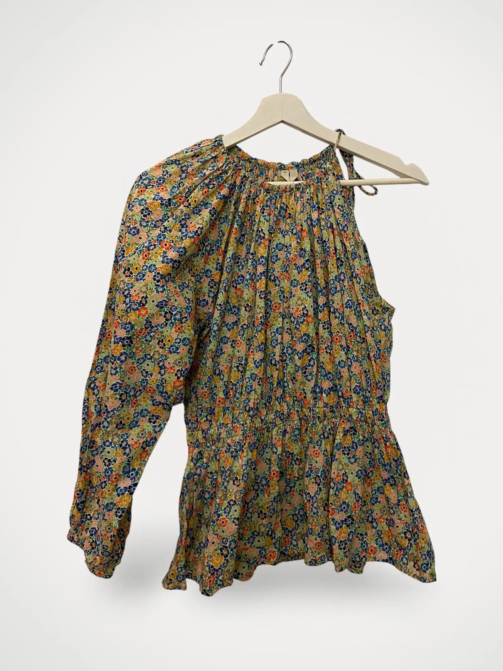 Arket Arket Gathered one-sleeve Blouse Blouse Size XS / US 0-2 / IT 36-38 - 2 Thumbnail