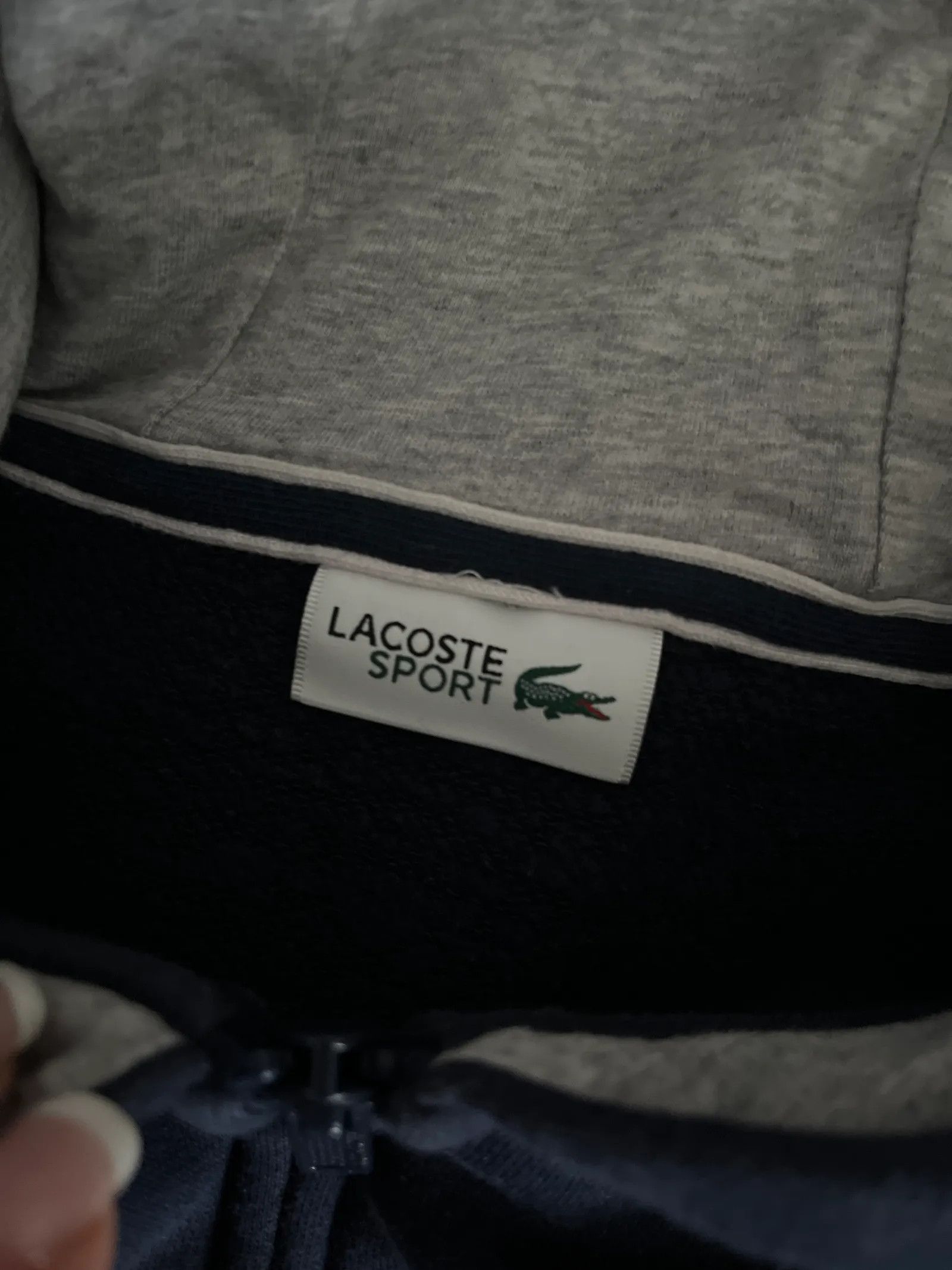Lacoste Lacoste Sport Hoodie Size S / US 4 / IT 40 - 2 Thumbnail