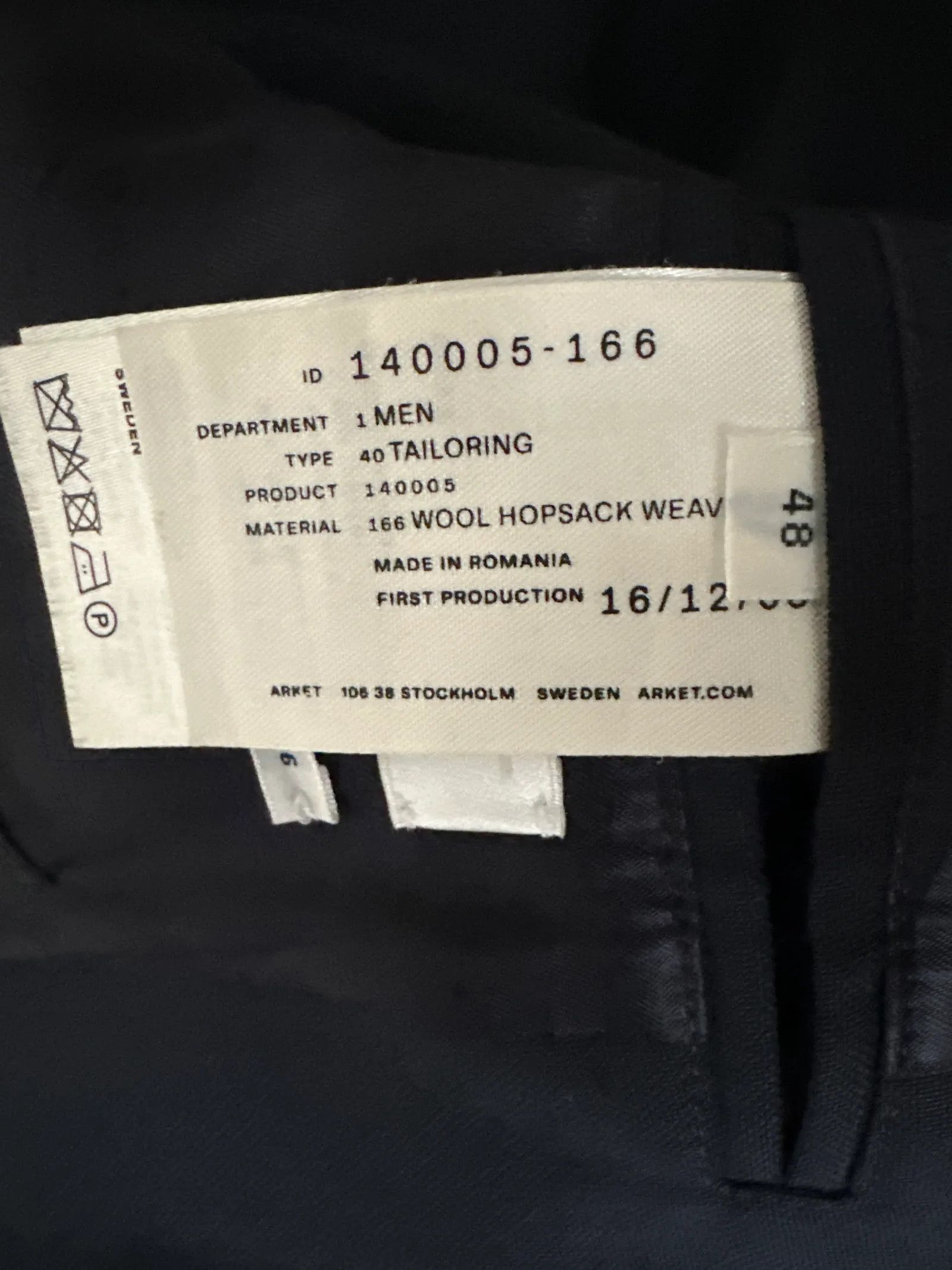 Arket Arket Blazer Size 40R - 3 Thumbnail