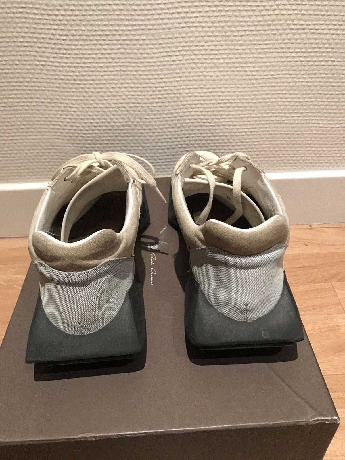 Adidas × Rick Owens Rick Owens X Adidas Tech Runner Trainers Size US 10.5 / EU 43-44 - 4 Thumbnail