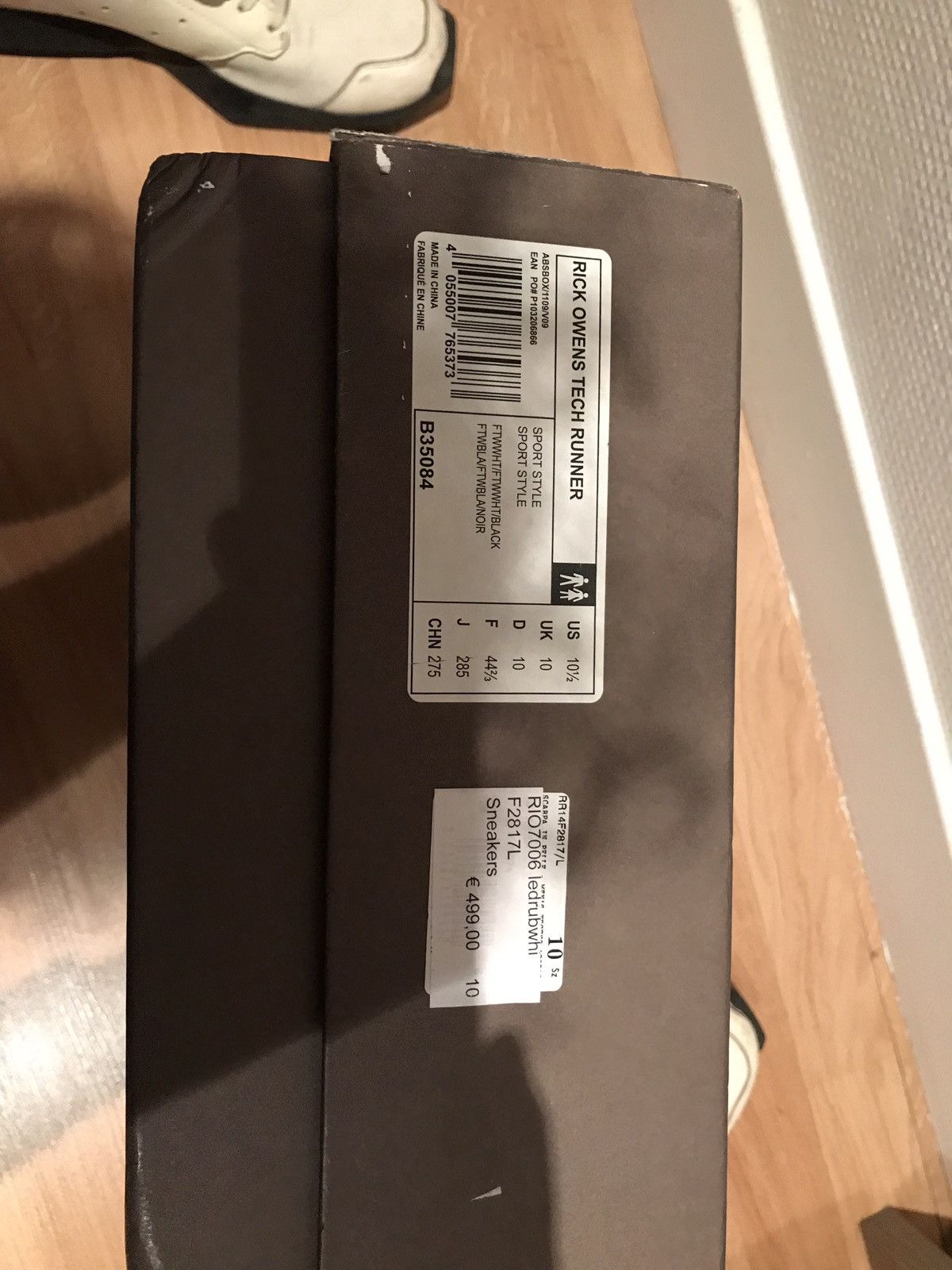 Adidas × Rick Owens Rick Owens X Adidas Tech Runner Trainers Size US 10.5 / EU 43-44 - 8 Thumbnail