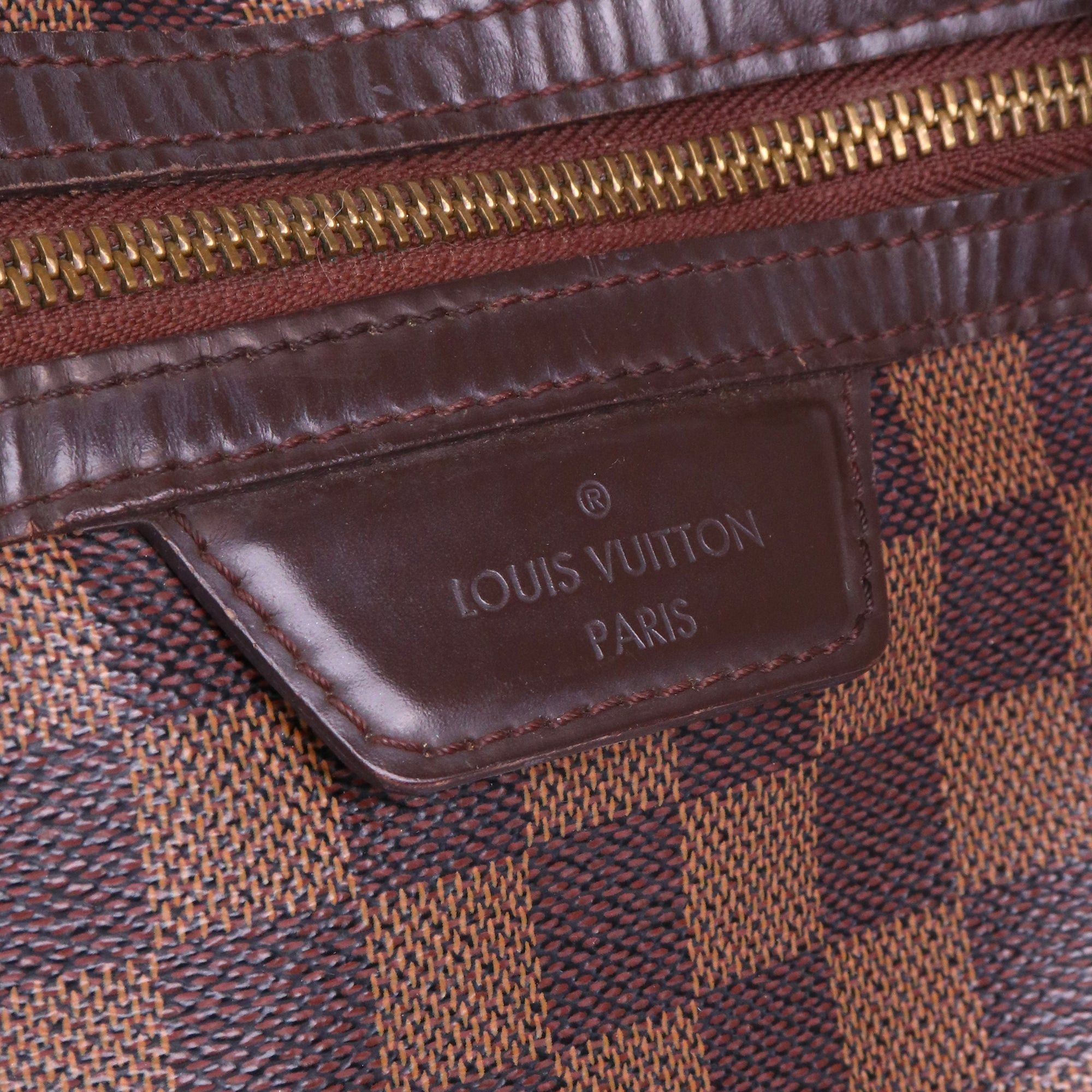 Louis Vuitton LOUIS VUITTON - Louis Vuitton Evora MM shoulder bag in ebony damier canvas Size ONE SIZE - 5 Thumbnail