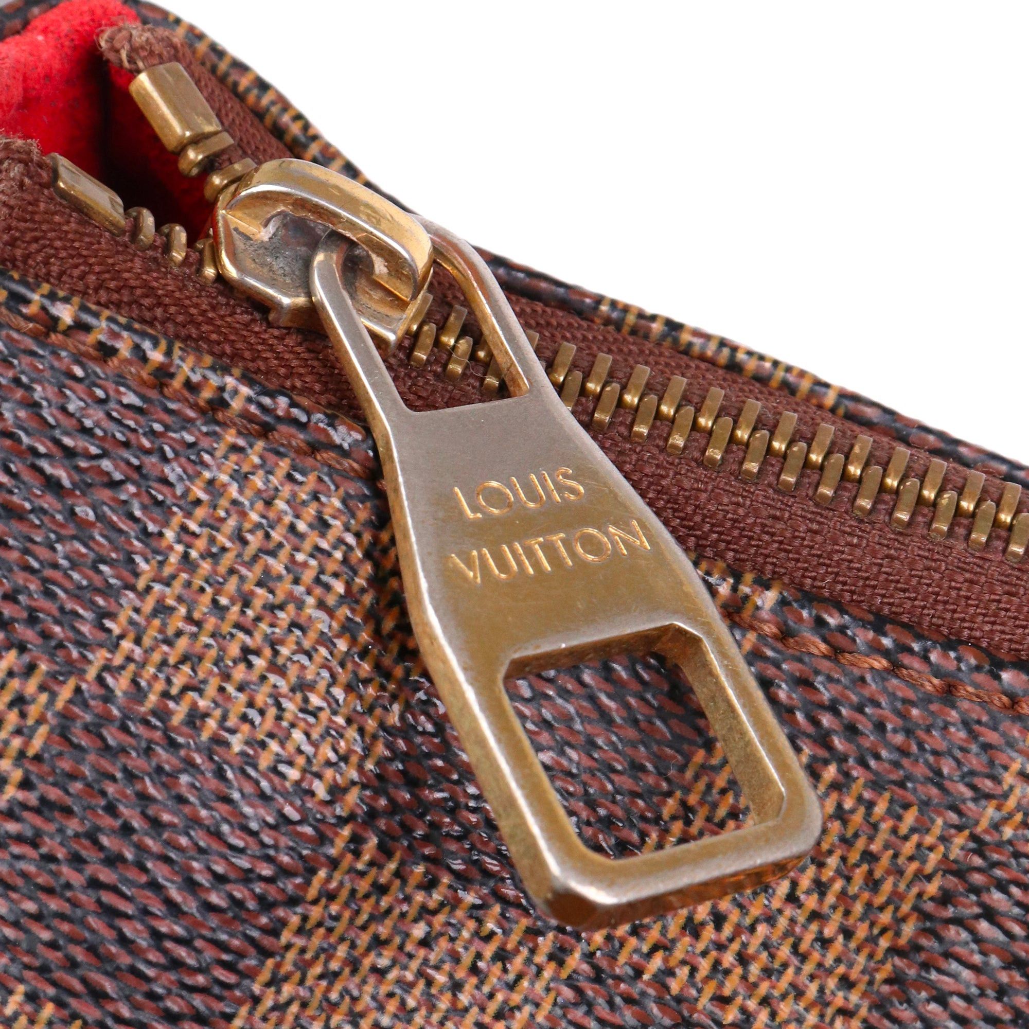 Louis Vuitton LOUIS VUITTON - Louis Vuitton Evora MM shoulder bag in ebony damier canvas Size ONE SIZE - 8 Thumbnail