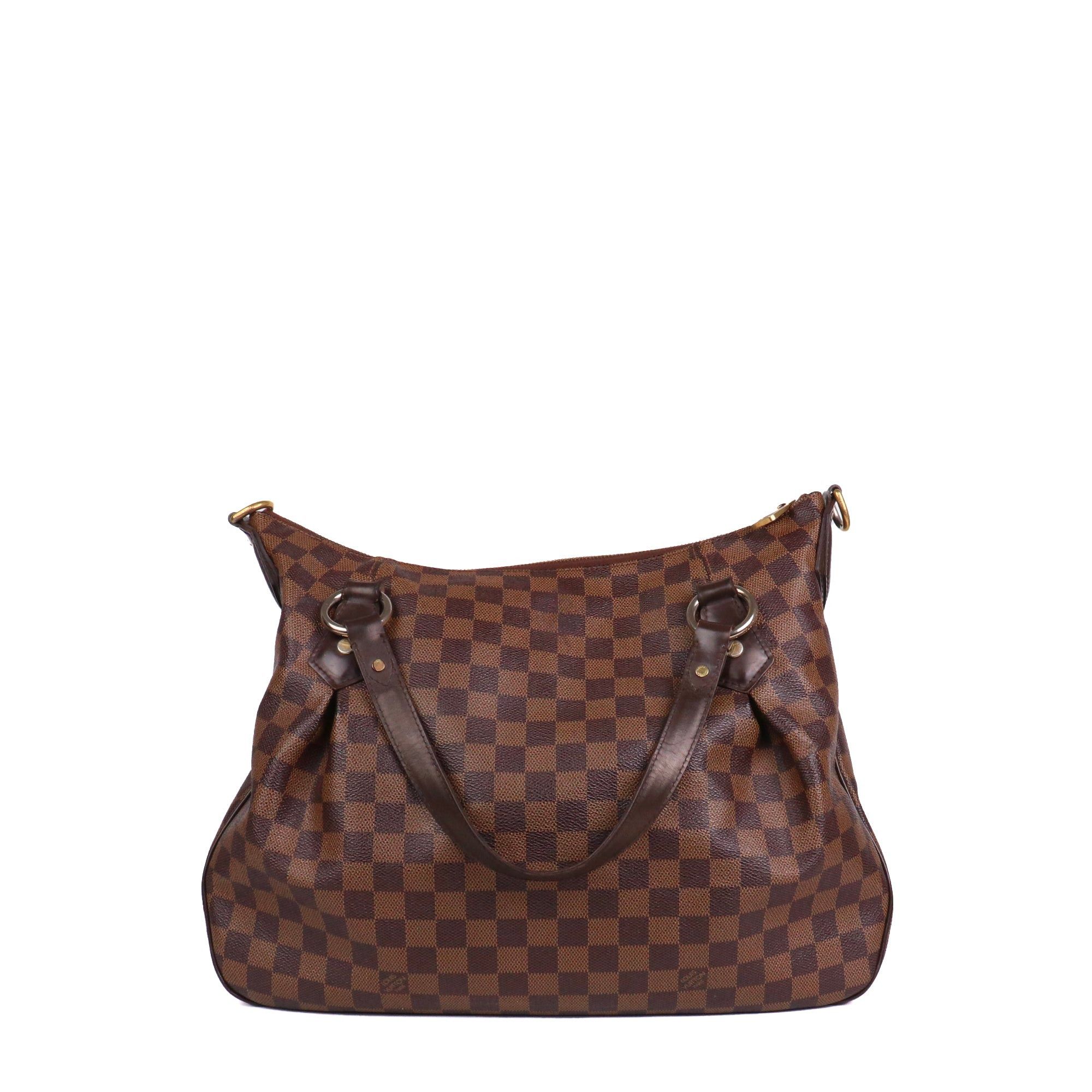 Louis Vuitton LOUIS VUITTON - Louis Vuitton Evora MM shoulder bag in ebony damier canvas Size ONE SIZE - 3 Thumbnail