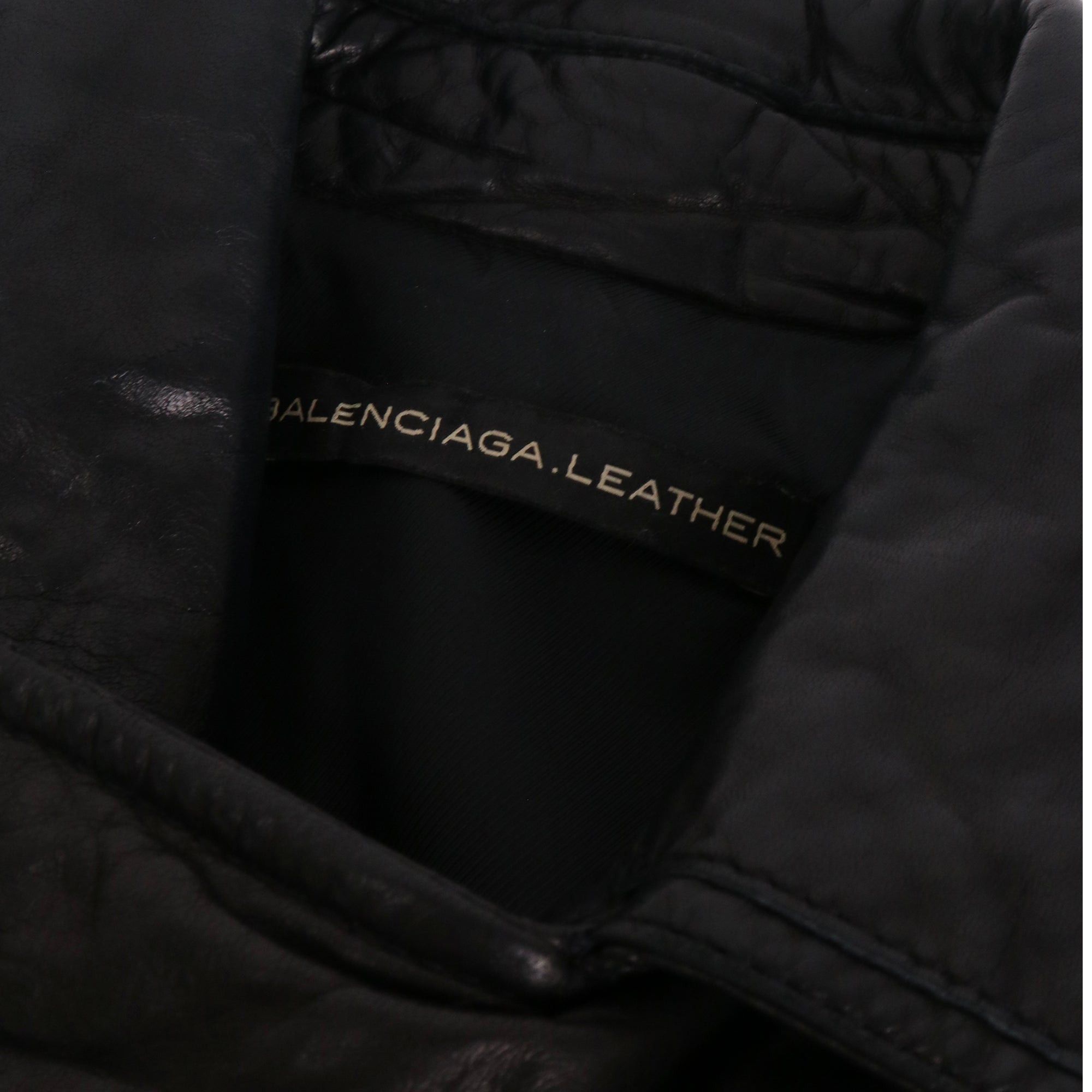 Balenciaga BALENCIAGA - Balenciaga jacket in black leather (T36) Size XS / US 0-2 / IT 36-38 - 6 Thumbnail