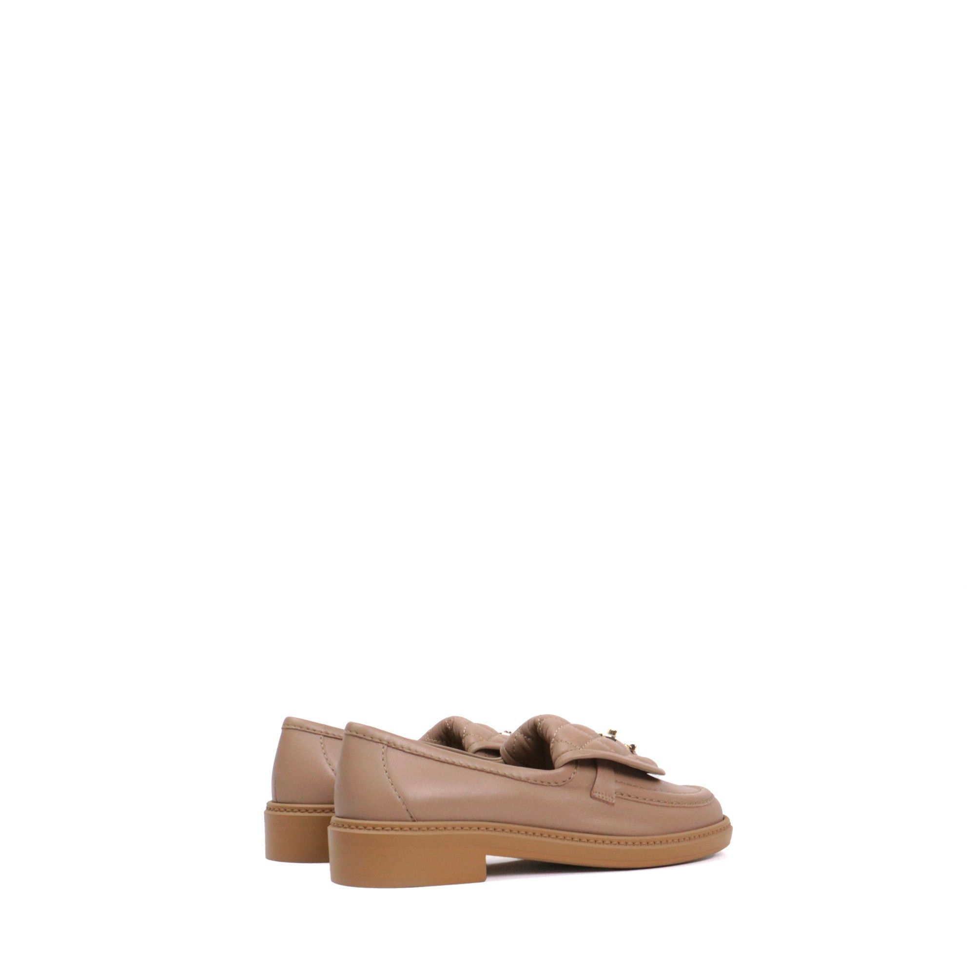 Chanel CHANEL - Chanel nude leather loafers (T35) Size US 4 / IT 34 - 3 Thumbnail
