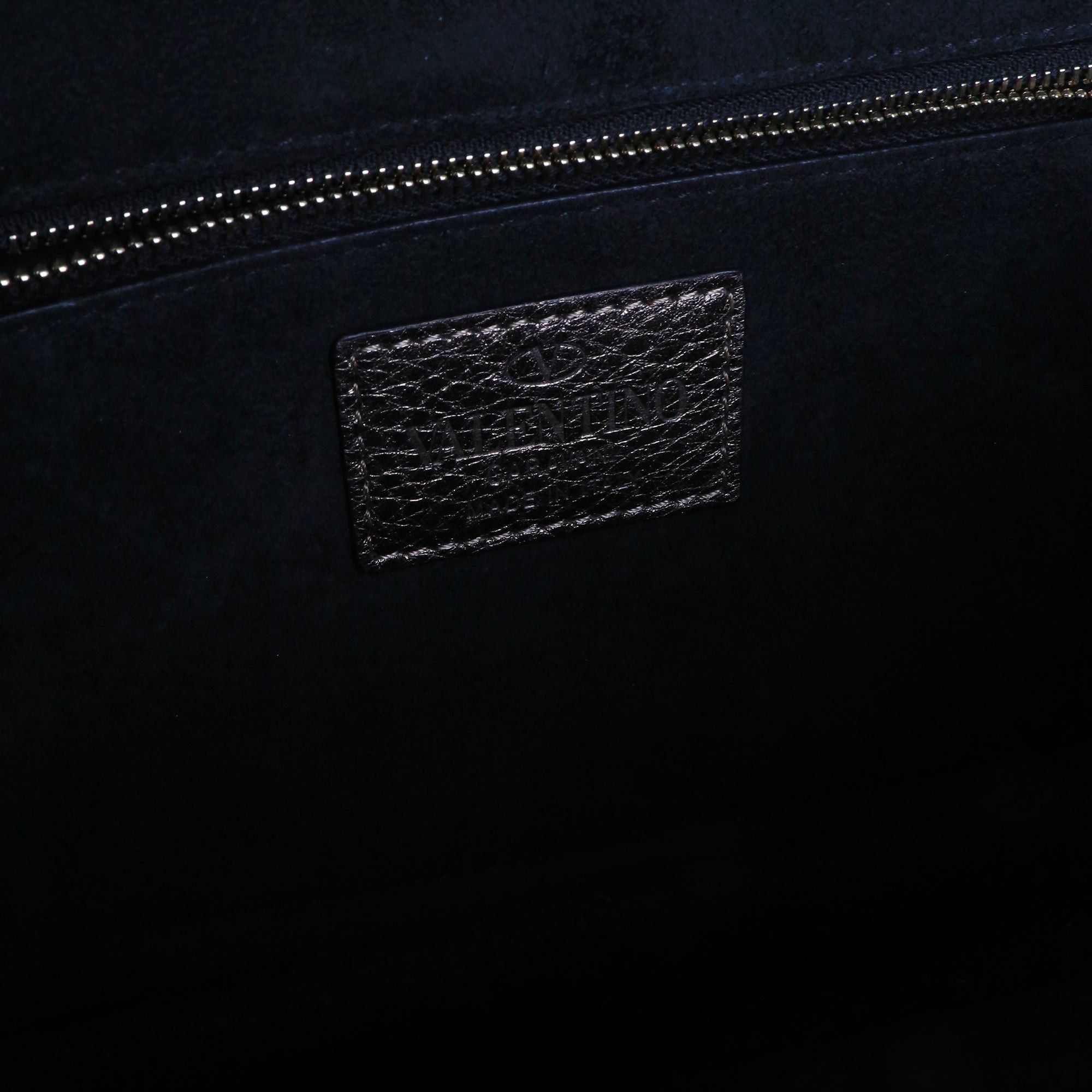 Valentino VALENTINO - Valentino Glam Lock shoulder bag in metallic gold grained leather Size ONE SIZE - 8 Thumbnail