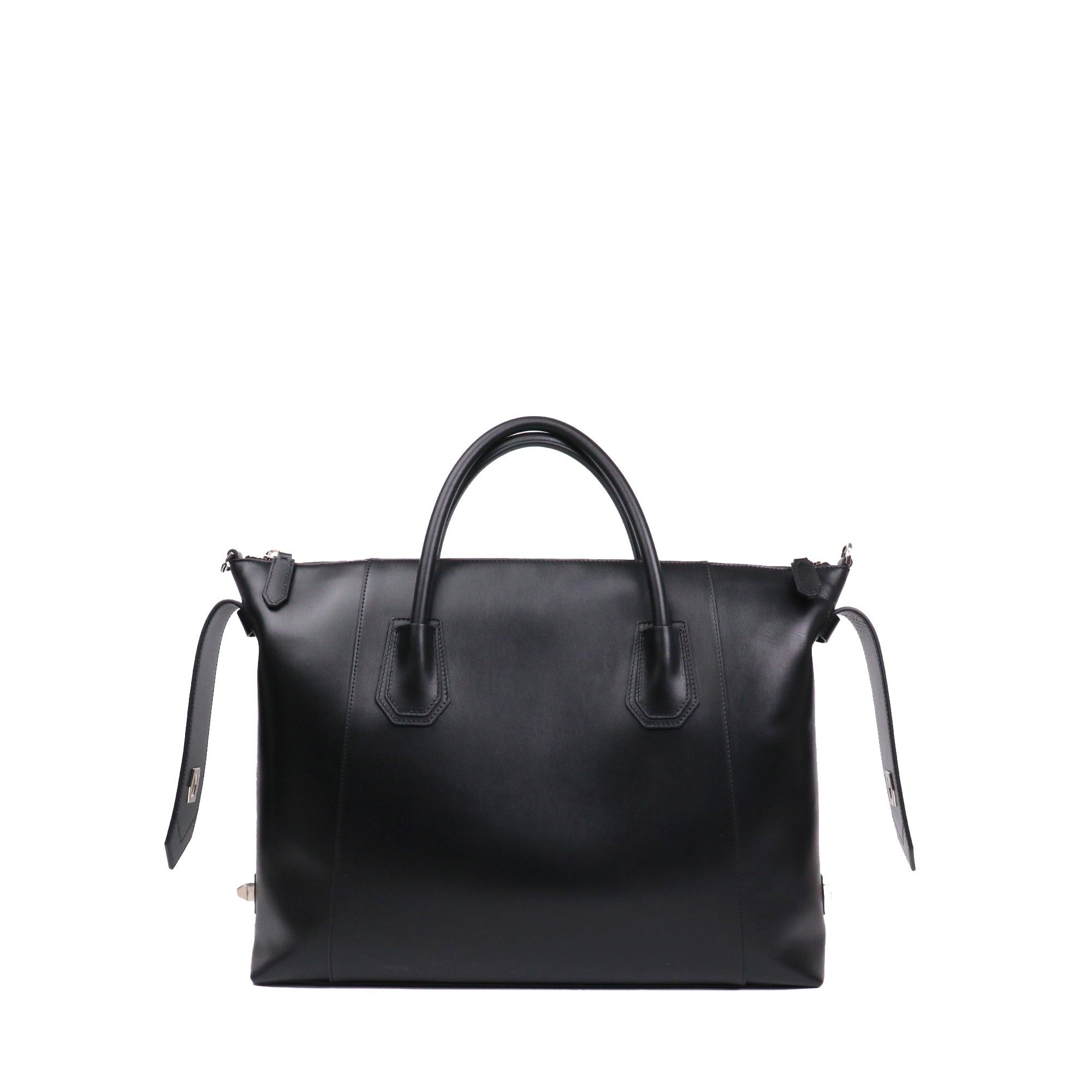 Givenchy GIVENCHY - Givenchy Antigona soft medium handbag in black smooth leather Size ONE SIZE - 3 Thumbnail