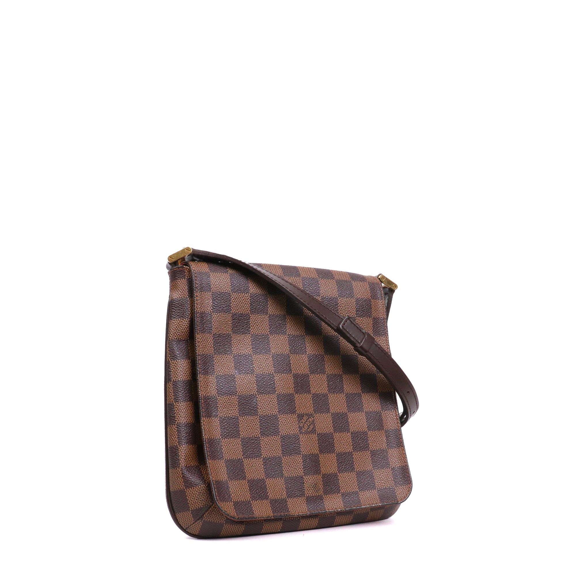 Louis Vuitton LOUIS VUITTON - Louis Vuitton Musette Salsa PM shoulder bag in ebony damier canvas Size ONE SIZE - 2 Thumbnail