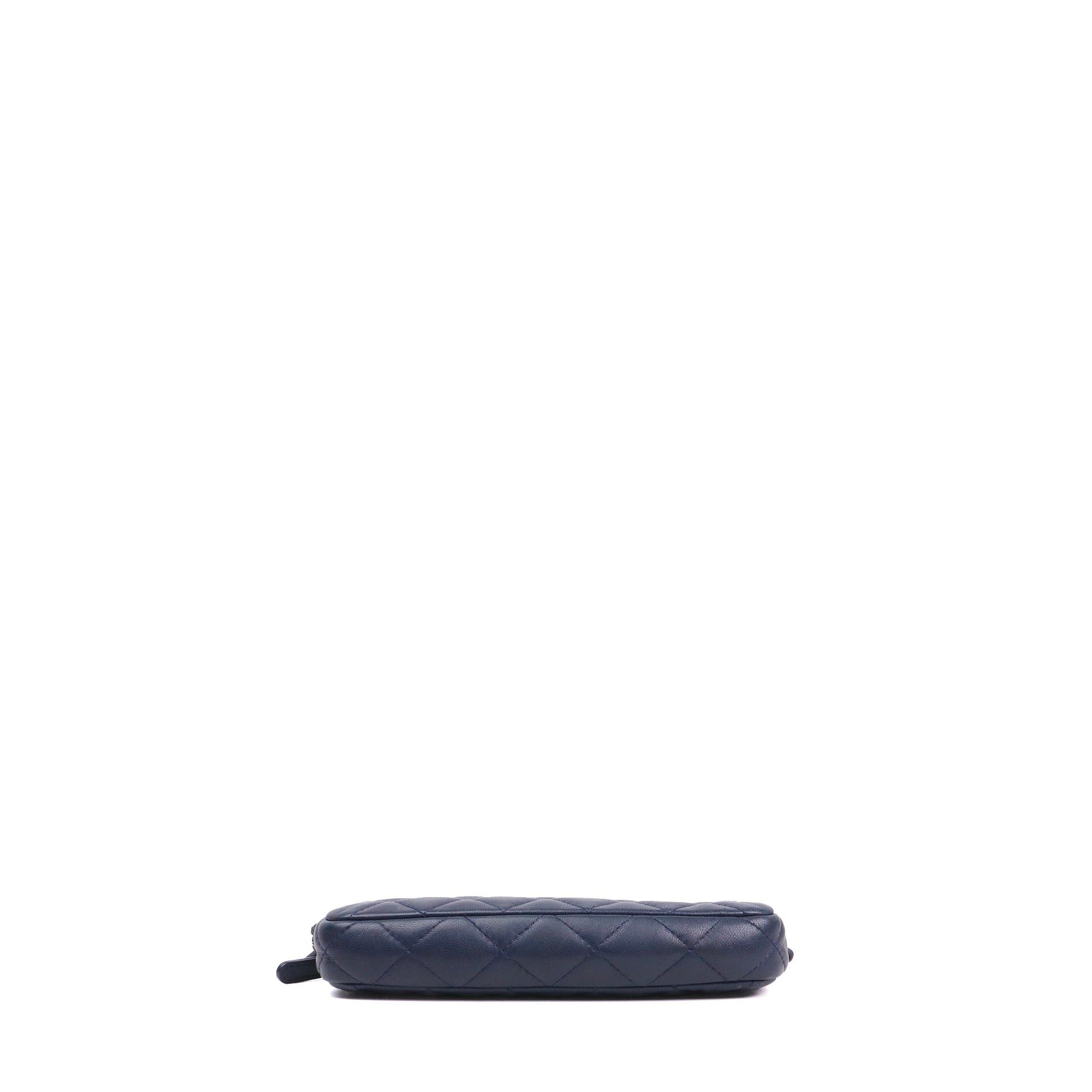 Chanel CHANEL - Chanel Timeless Wallet On Chain bag in navy blue leather Size ONE SIZE - 3 Thumbnail