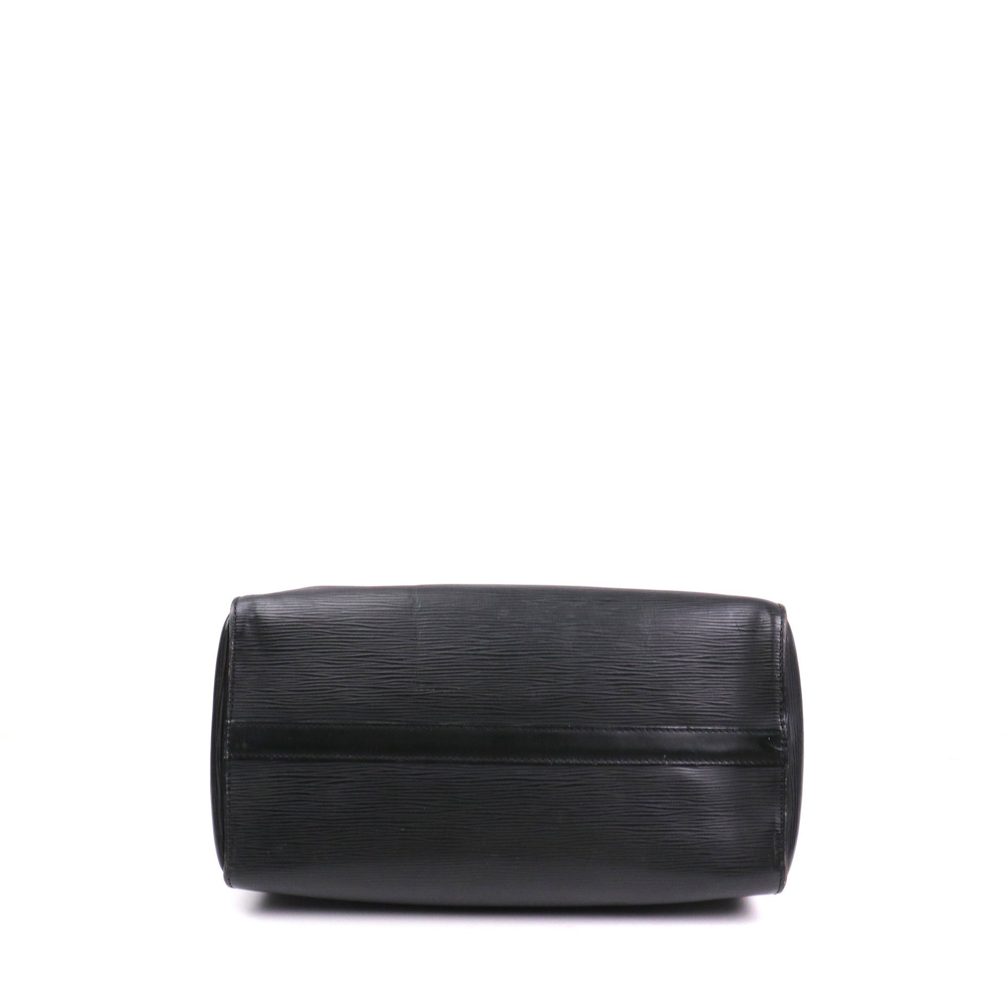 Louis Vuitton LOUIS VUITTON - Louis Vuitton Speedy 35 handbag in black epi leather Size ONE SIZE - 4 Thumbnail