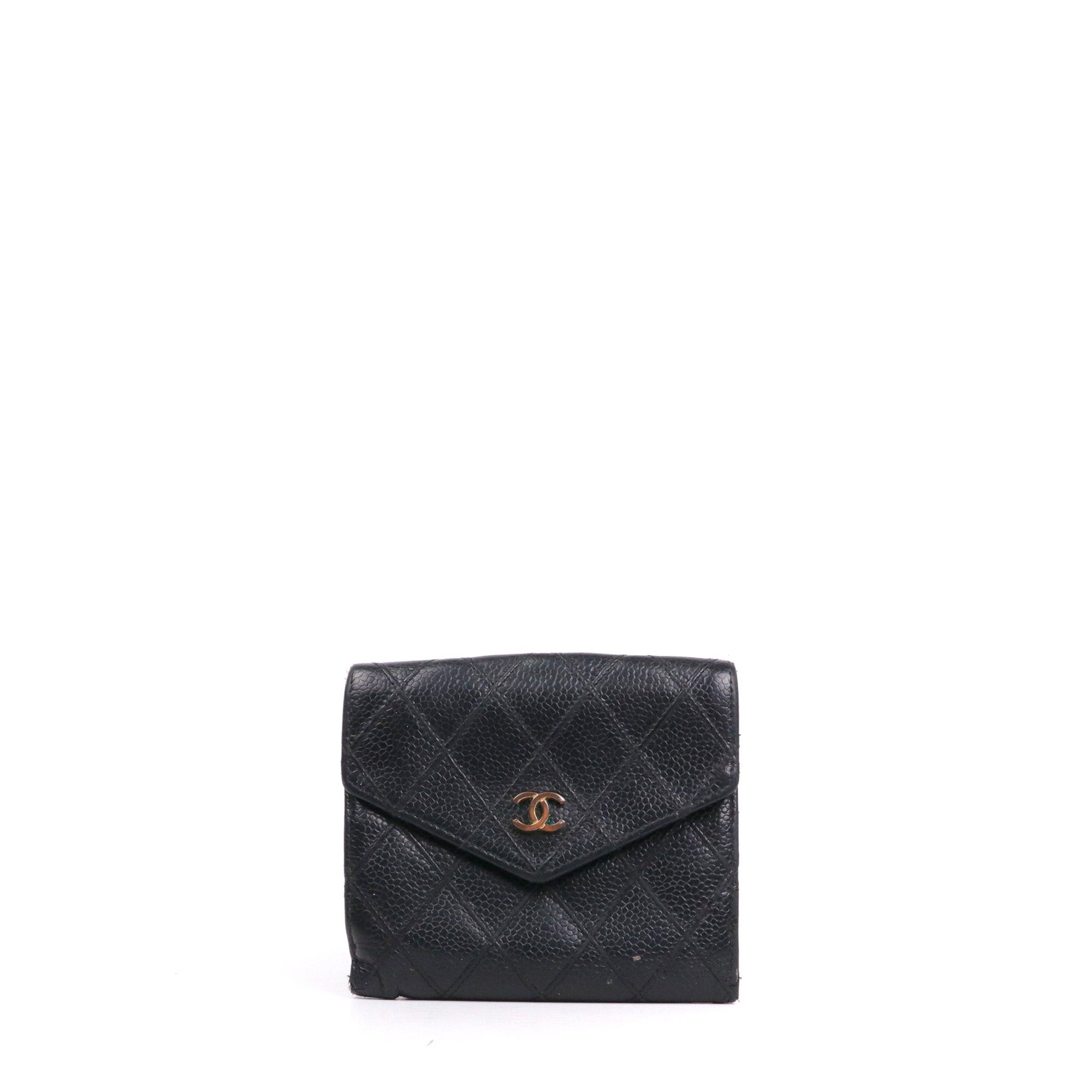 Chanel CHANEL - Chanel coin purse in black caviar leather Size ONE SIZE - 2 Thumbnail