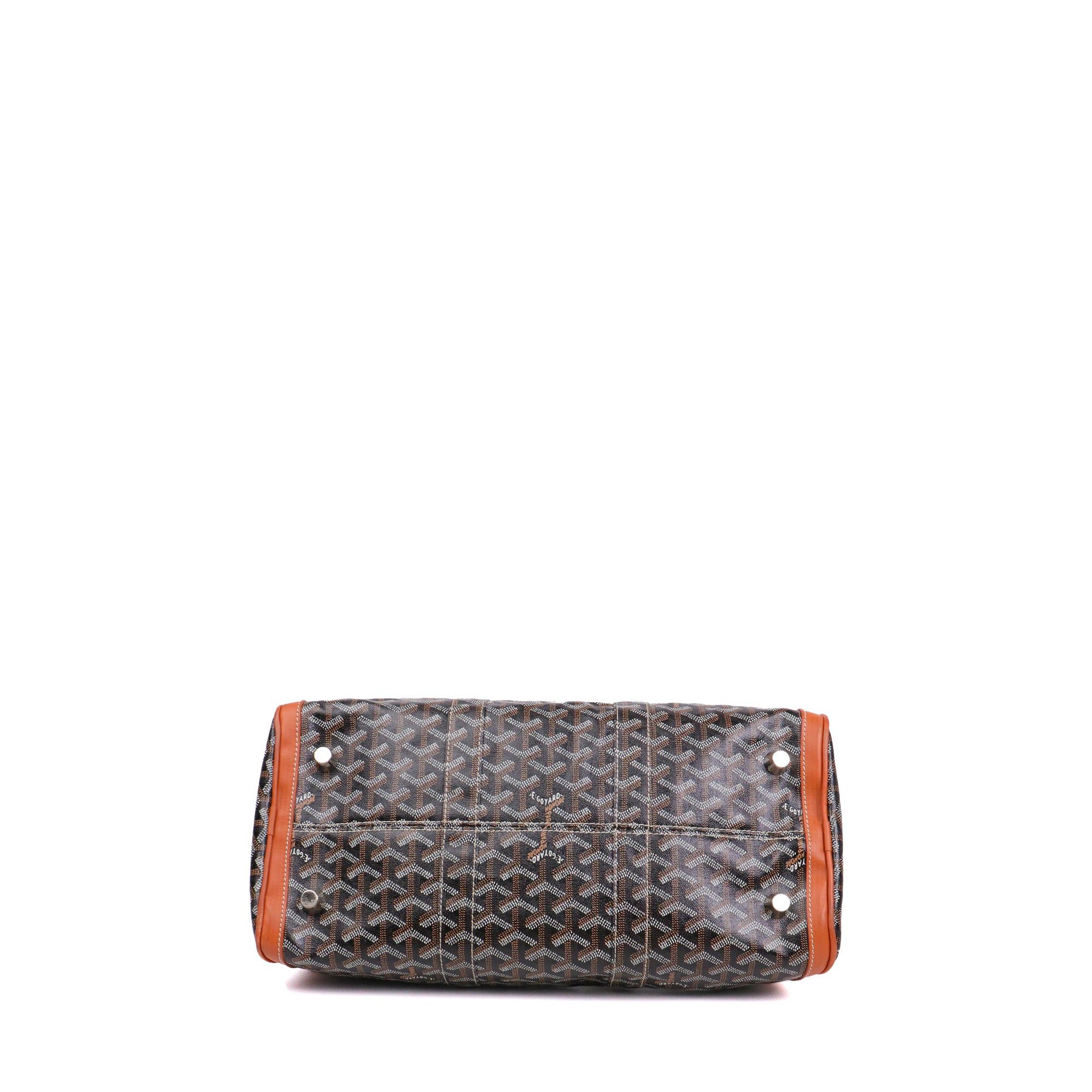 Goyard GOYARD - Goyard Croisière handbag in black coated canvas Size ONE SIZE - 3 Thumbnail
