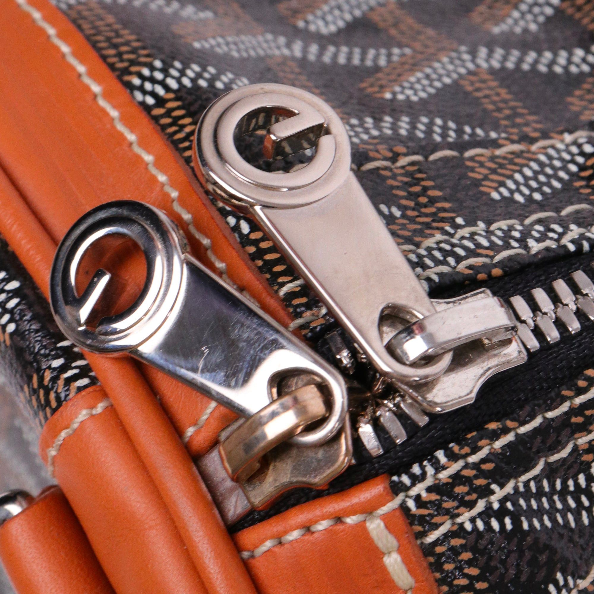 Goyard GOYARD - Goyard Croisière handbag in black coated canvas Size ONE SIZE - 4 Thumbnail