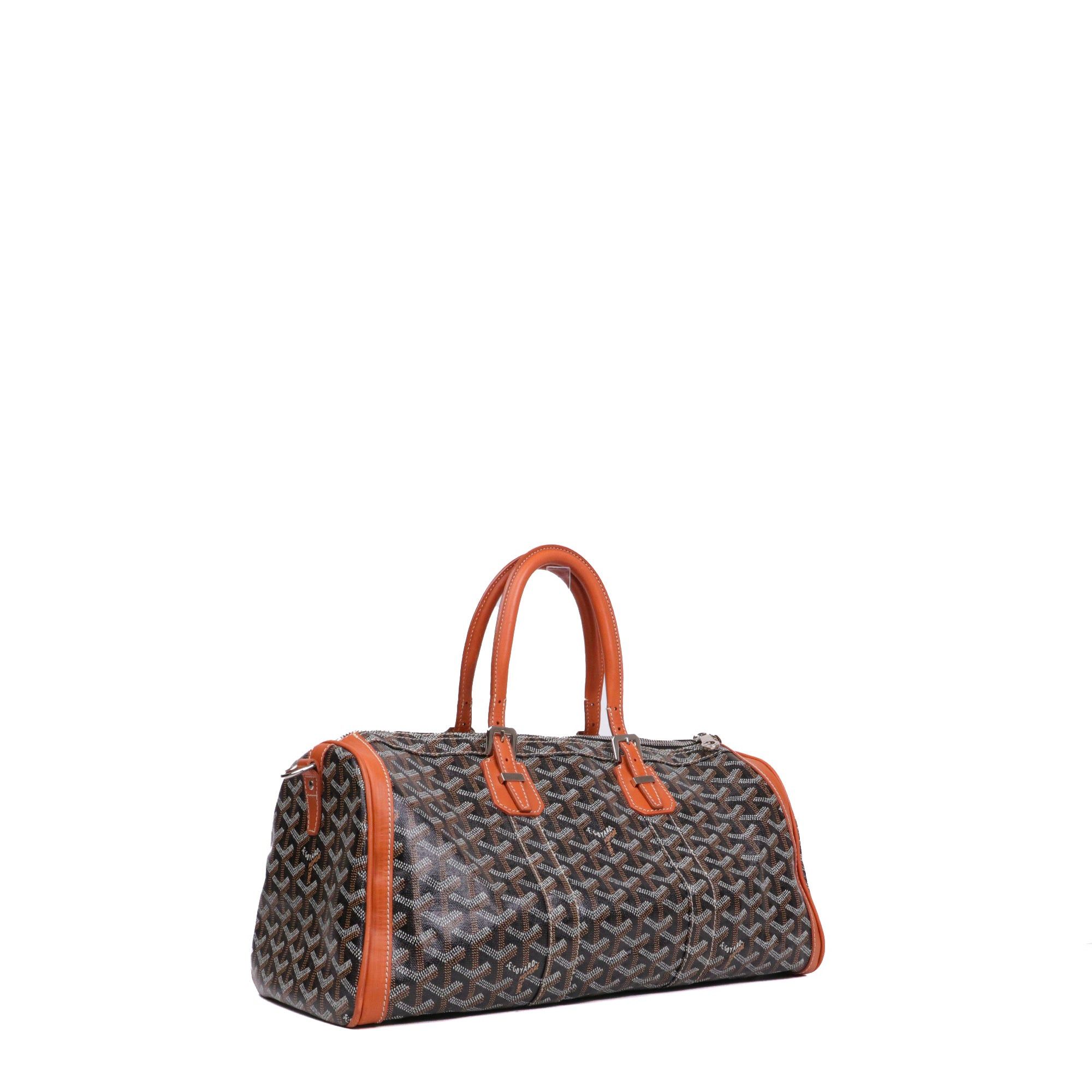 Goyard GOYARD - Goyard Croisière handbag in black coated canvas Size ONE SIZE - 2 Thumbnail