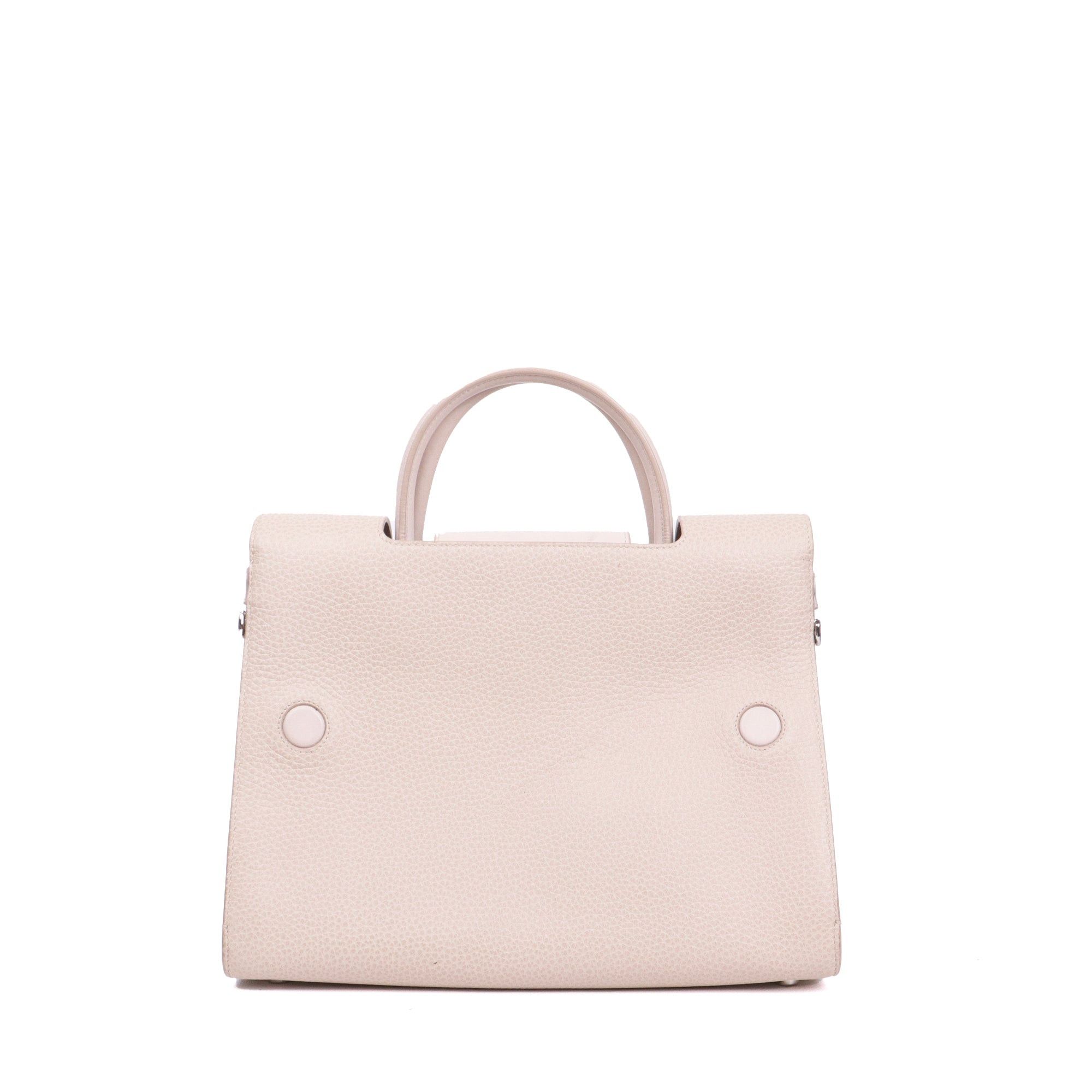 Dior DIOR - Diorever Dior handbag in pale pink grained leather Size ONE SIZE - 3 Thumbnail