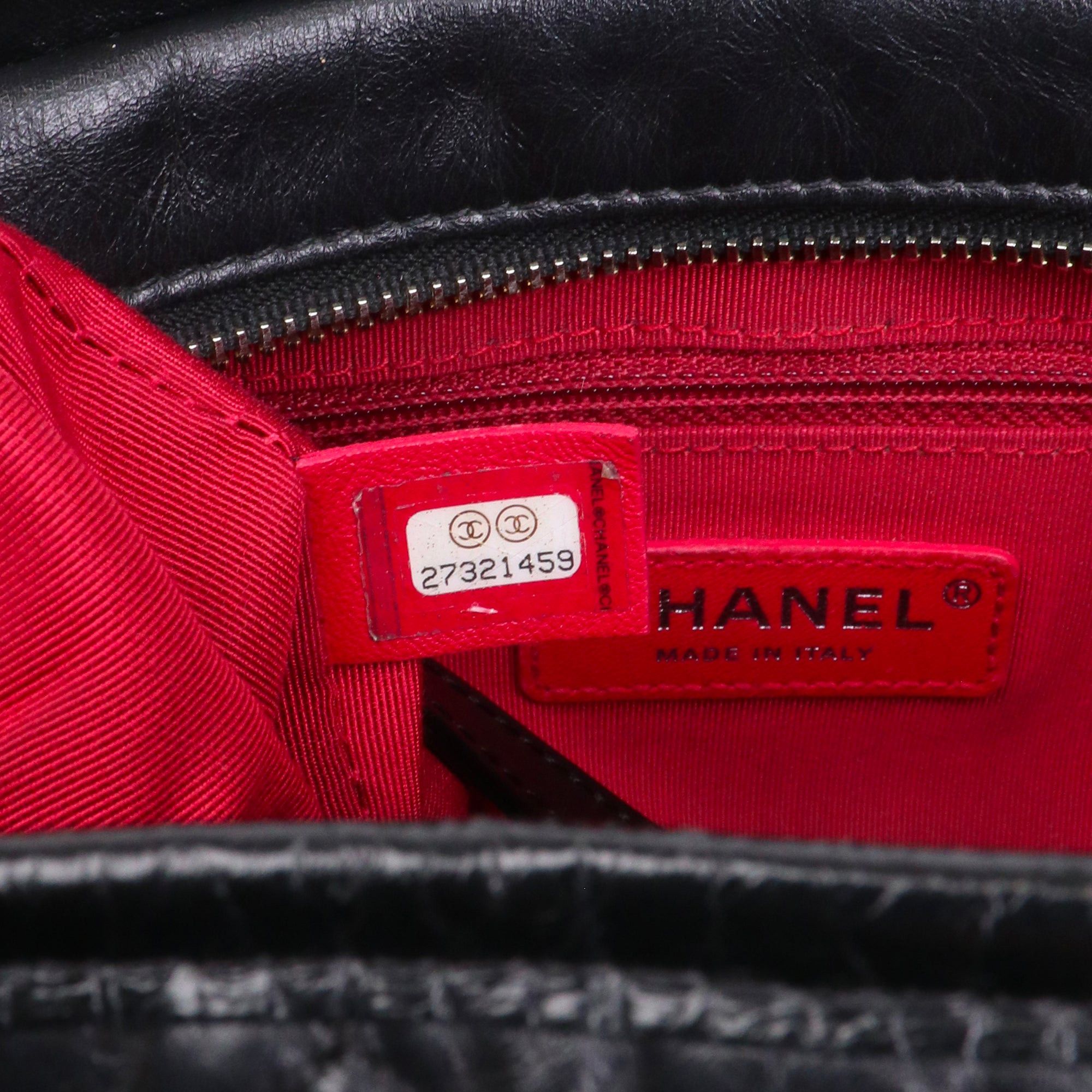 Chanel CHANEL - Gabrielle GM Chanel shoulder bag in black leather Size ONE SIZE - 7 Thumbnail