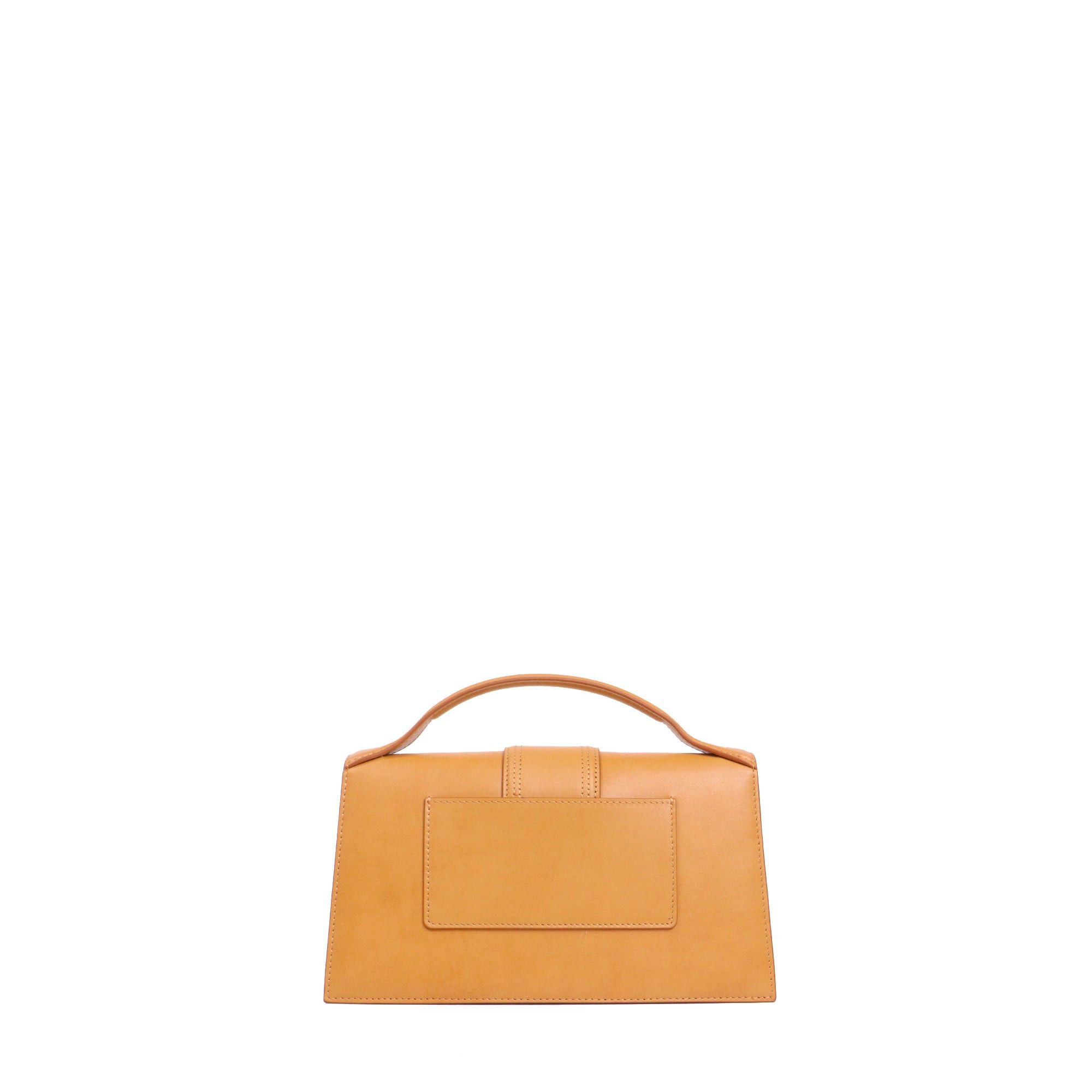 Jacquemus JACQUEMUS - Le Grand Bambino Jacquemus shoulder bag in brown leather Size ONE SIZE - 3 Thumbnail