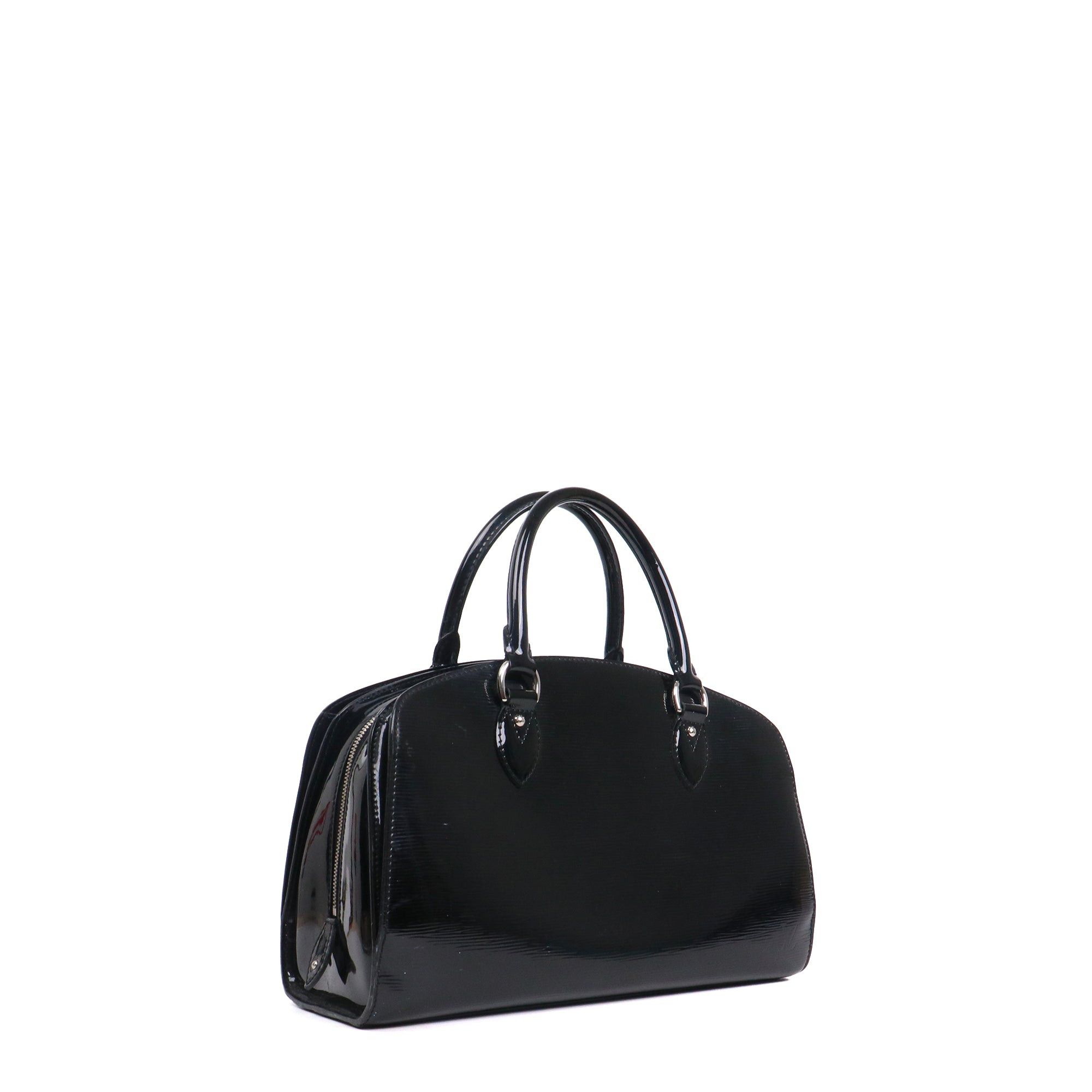 Louis Vuitton LOUIS VUITTON - Louis Vuitton Pont Neuf handbag in black patent epi leather Size ONE SIZE - 2 Thumbnail