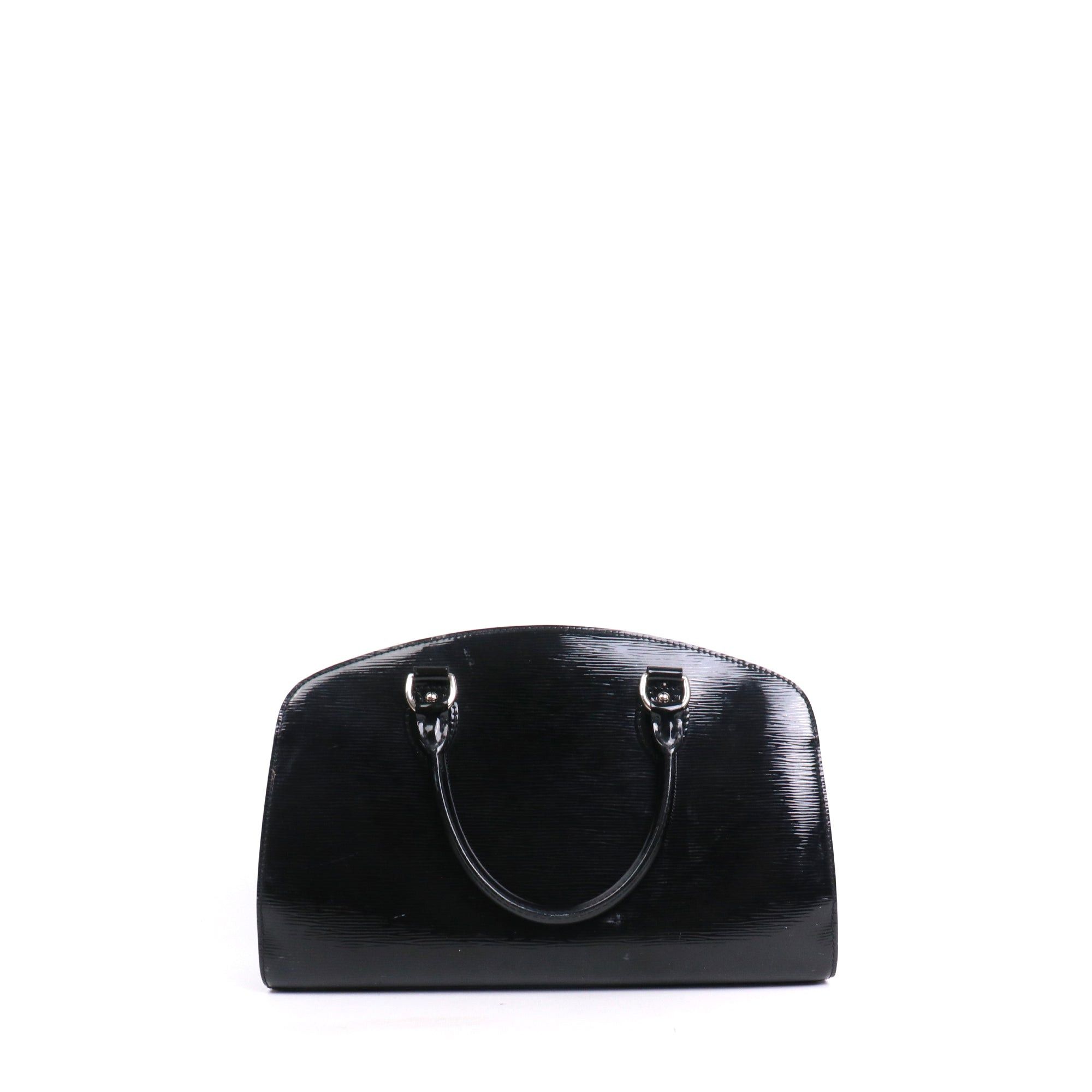 Louis Vuitton LOUIS VUITTON - Louis Vuitton Pont Neuf handbag in black patent epi leather Size ONE SIZE - 3 Thumbnail