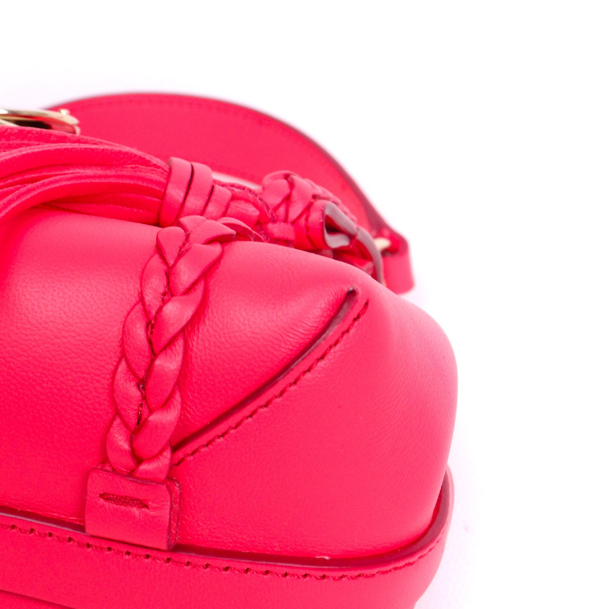 Chloe CHLOÉ - Chloé Pénélope PM shoulder bag in pink leather Size ONE SIZE - 5 Thumbnail