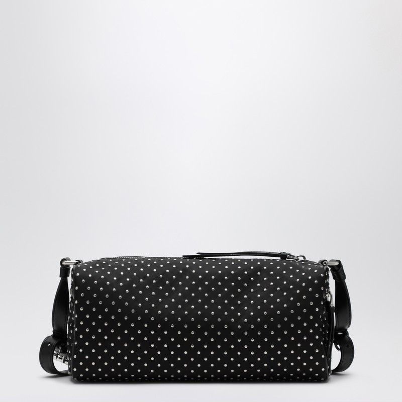 Prada Prada Black Re-Nylon Shoulder Bag With Studs Size ONE SIZE - 2 Thumbnail