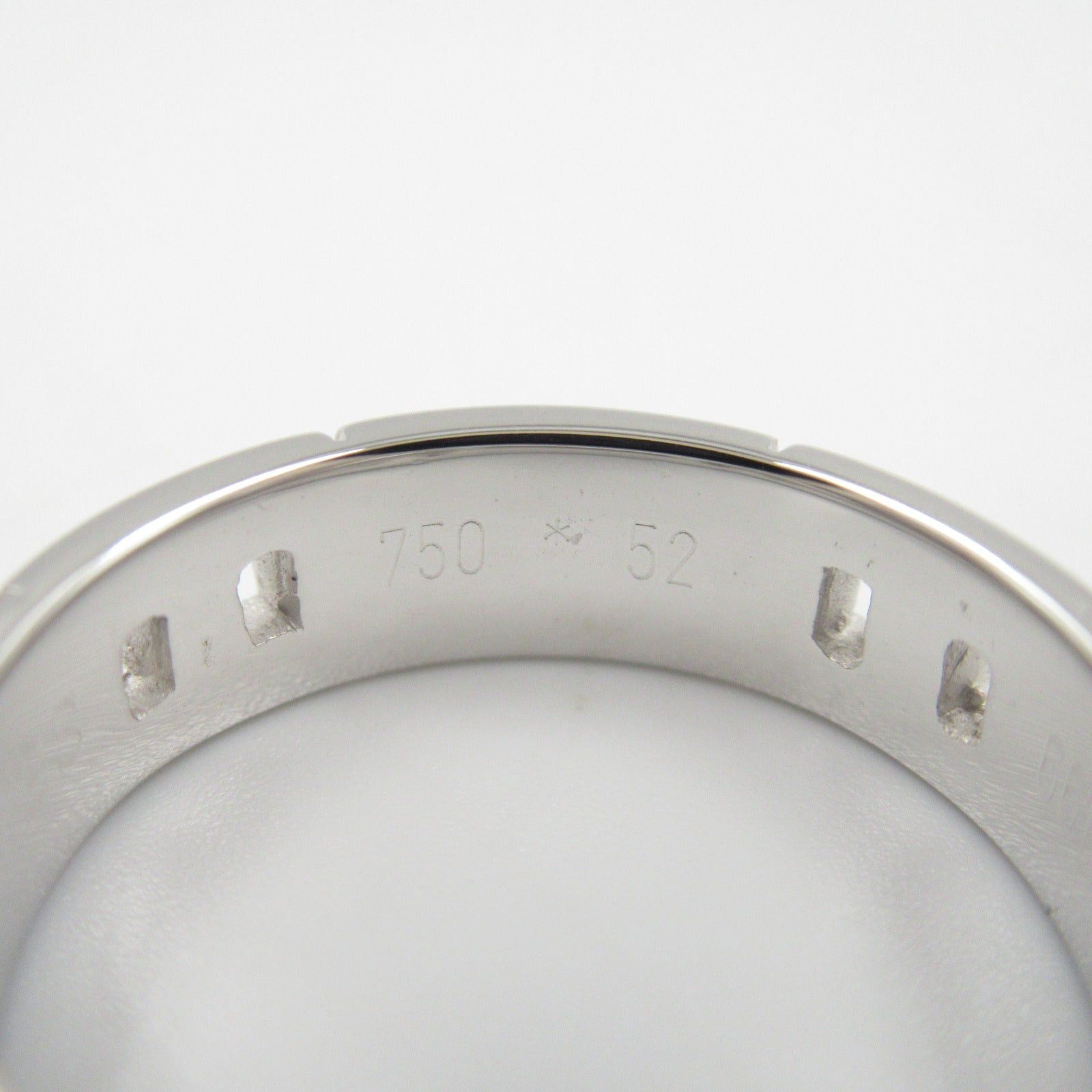 Hermes Hermes Hercules Ring K18Wg (White Gold) Silver Size ONE SIZE - 5 Thumbnail