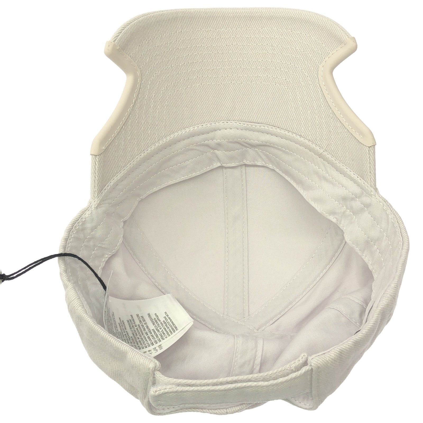 Balenciaga Balenciaga Baseball Cap Cotton White Size ONE SIZE - 4 Thumbnail