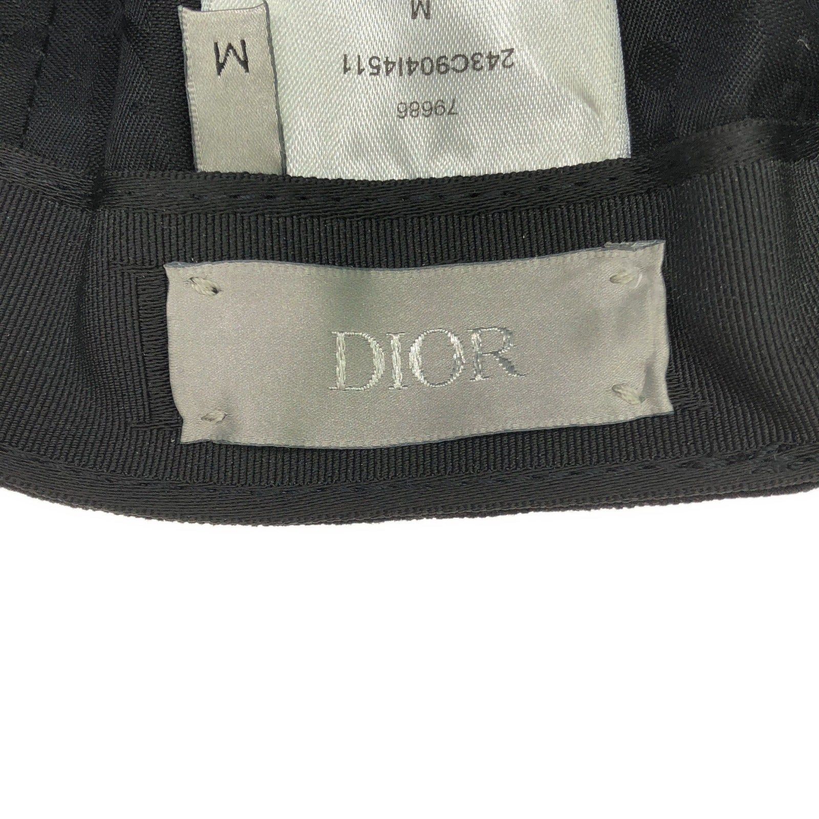 Dior Dior Baseball Cap Cotton Black Size ONE SIZE - 5 Thumbnail