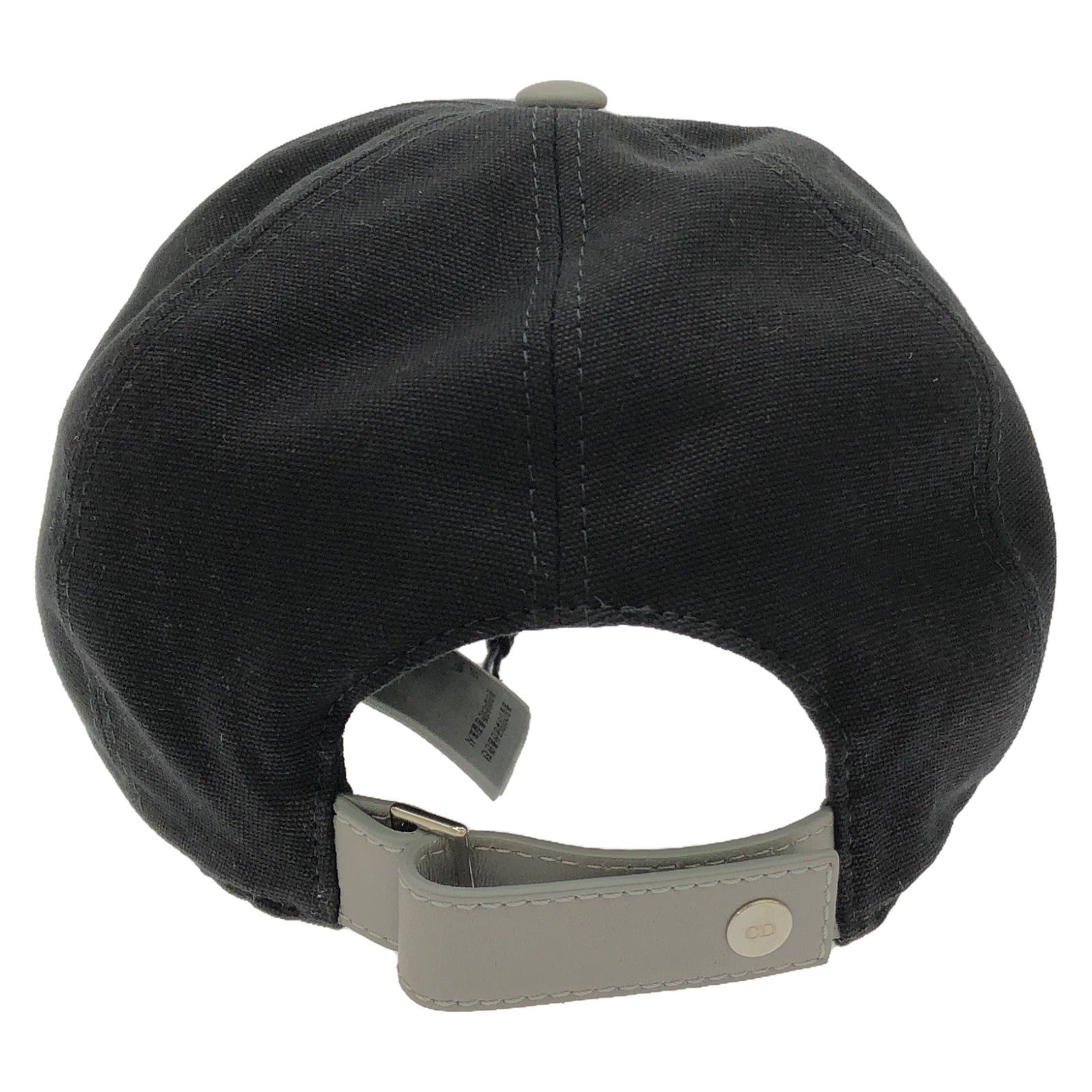 Dior Dior Baseball Cap Cotton Black Size ONE SIZE - 3 Thumbnail