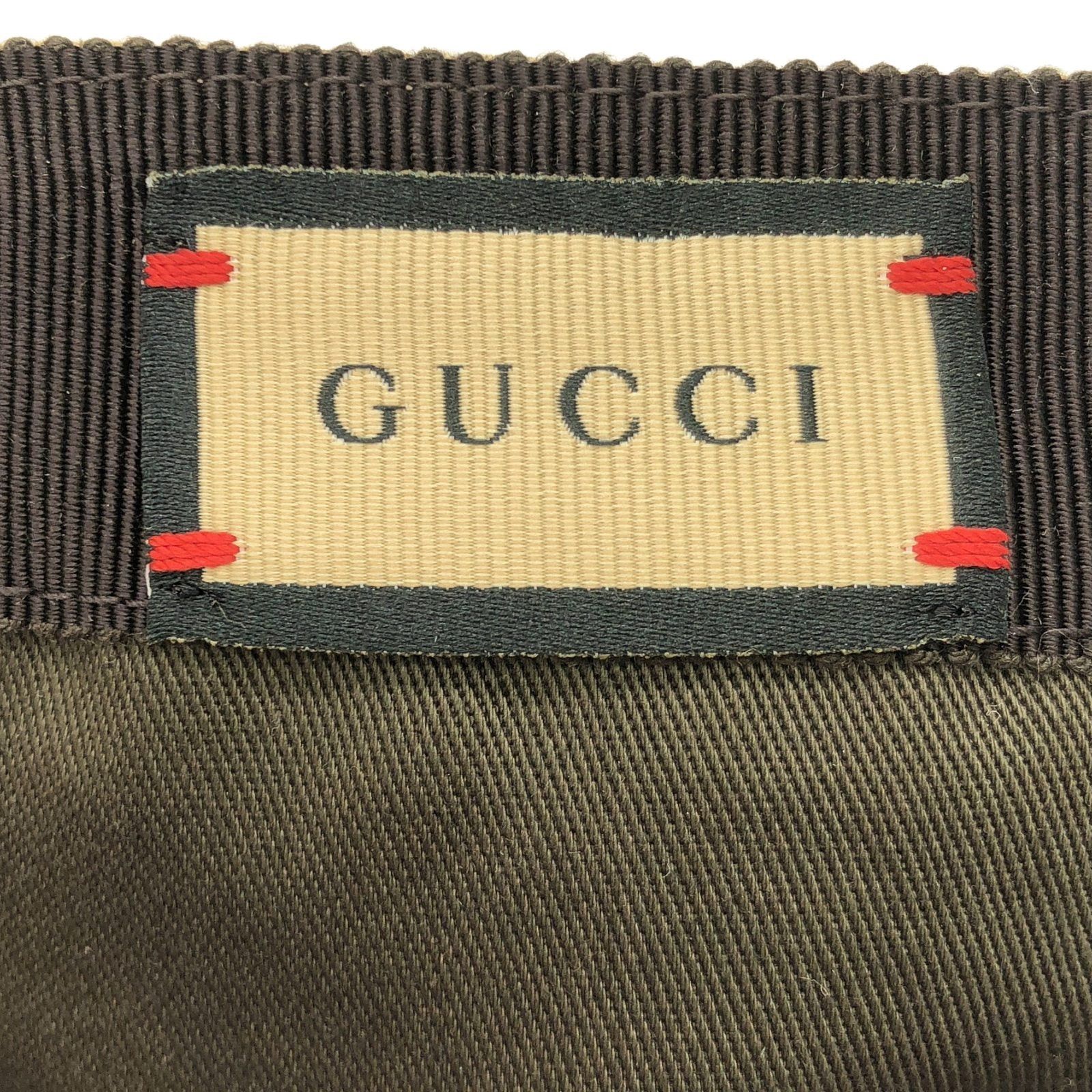 Gucci Gucci Baseball Cap Beige Size ONE SIZE - 5 Thumbnail