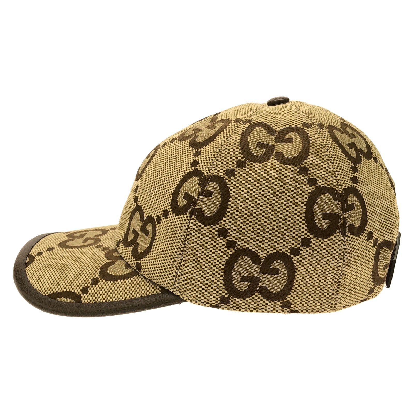 Gucci Gucci Baseball Cap Cotton Beige Size ONE SIZE - 2 Thumbnail