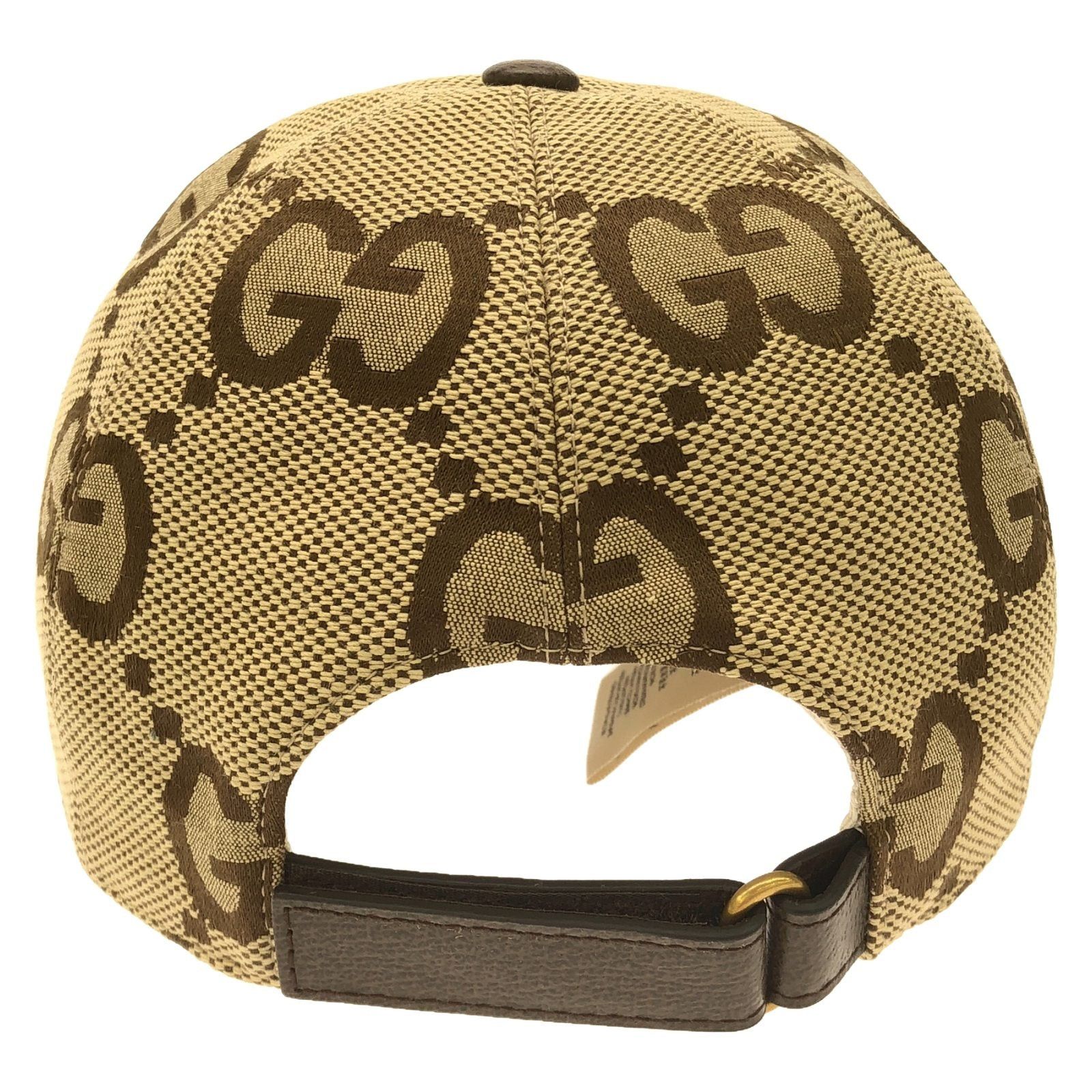 Gucci Gucci Baseball Cap Cotton Beige Size ONE SIZE - 3 Thumbnail