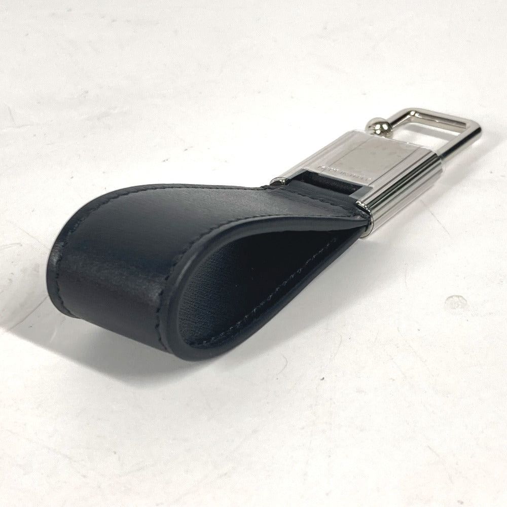 Salvatore Ferragamo Salvatore Ferragamo Logo Bag Charm Keychain Leather Men Black Size ONE SIZE - 7 Thumbnail